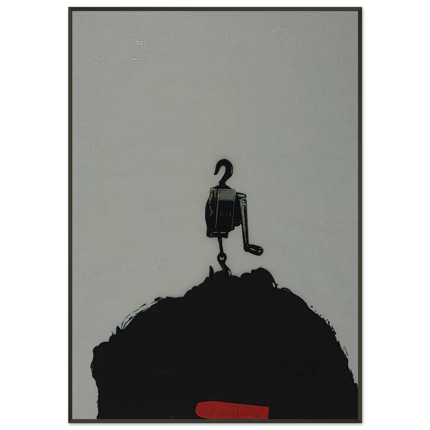 Jim Dine TOOL BOX 3 1966 Framed Art Print - Aluminum Frame - 21x29.7 cm / 8x12"