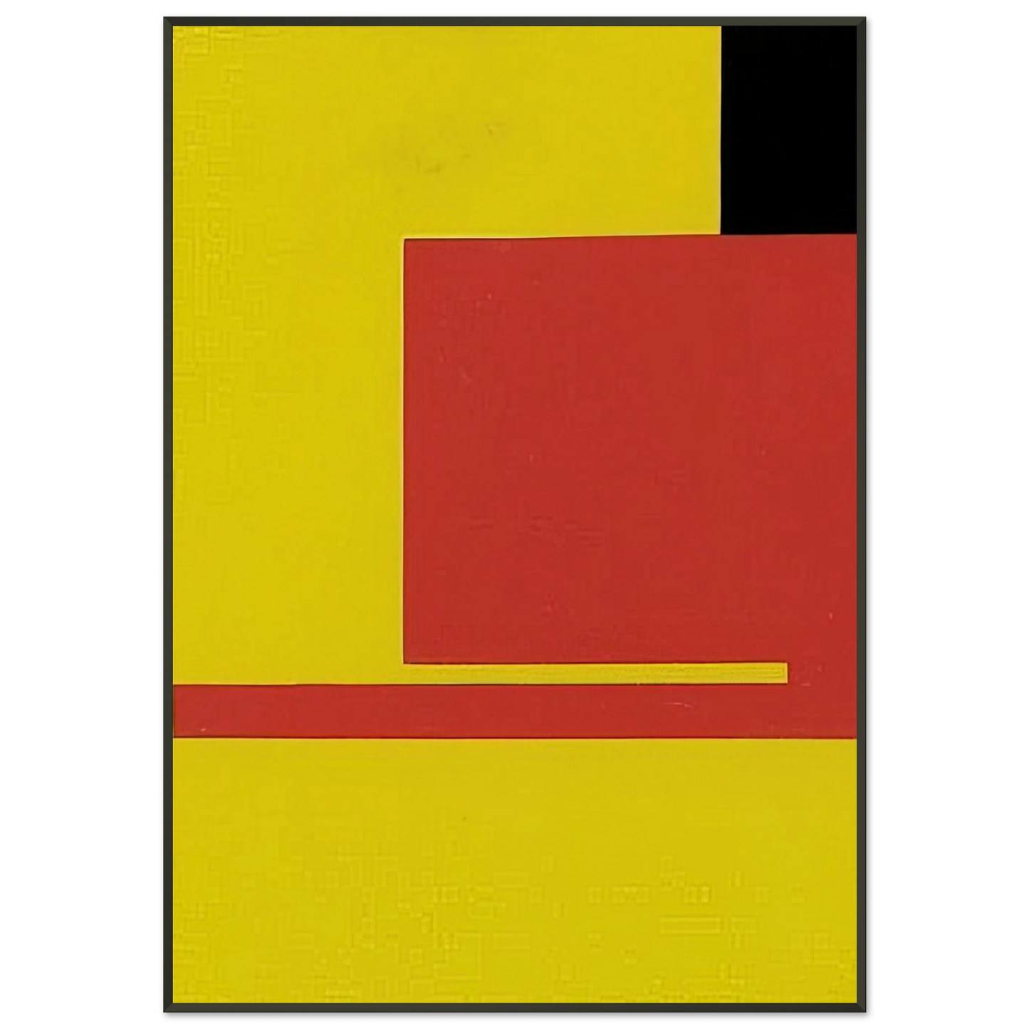 Bruno Munari NegativoPositivo 1953 Framed Art Print - Aluminum Frame - 21x29.7 cm / 8x12"
