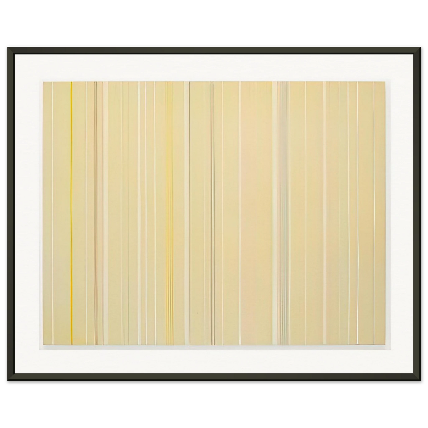 Gene Davis  Butterfly  1972 Framed Art Print  - Aluminum Frame - 60x80 cm / 24x32 inches