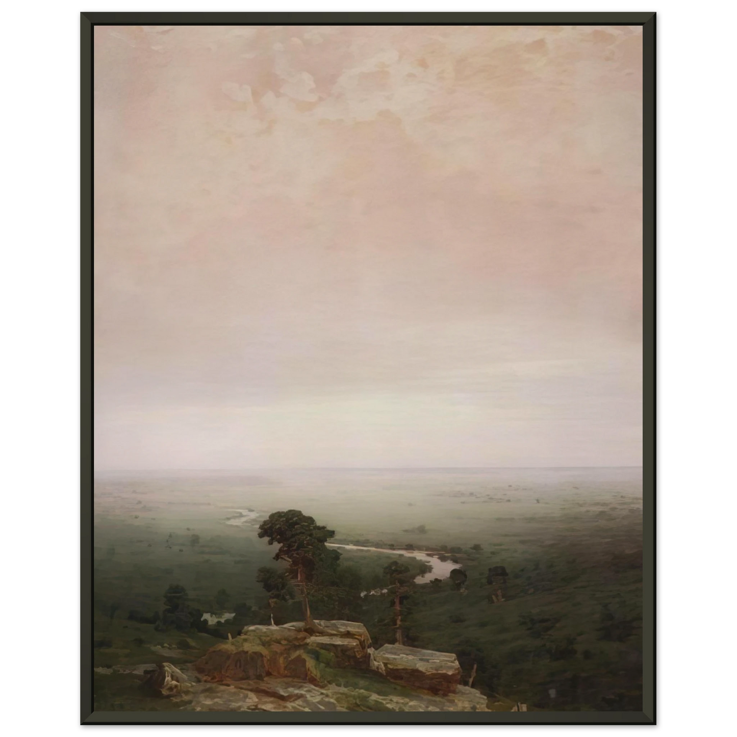Arkhyp Kuindzhi The North Framed Art Print - Aluminum Frame - 70x100 cm / 28x40 inches