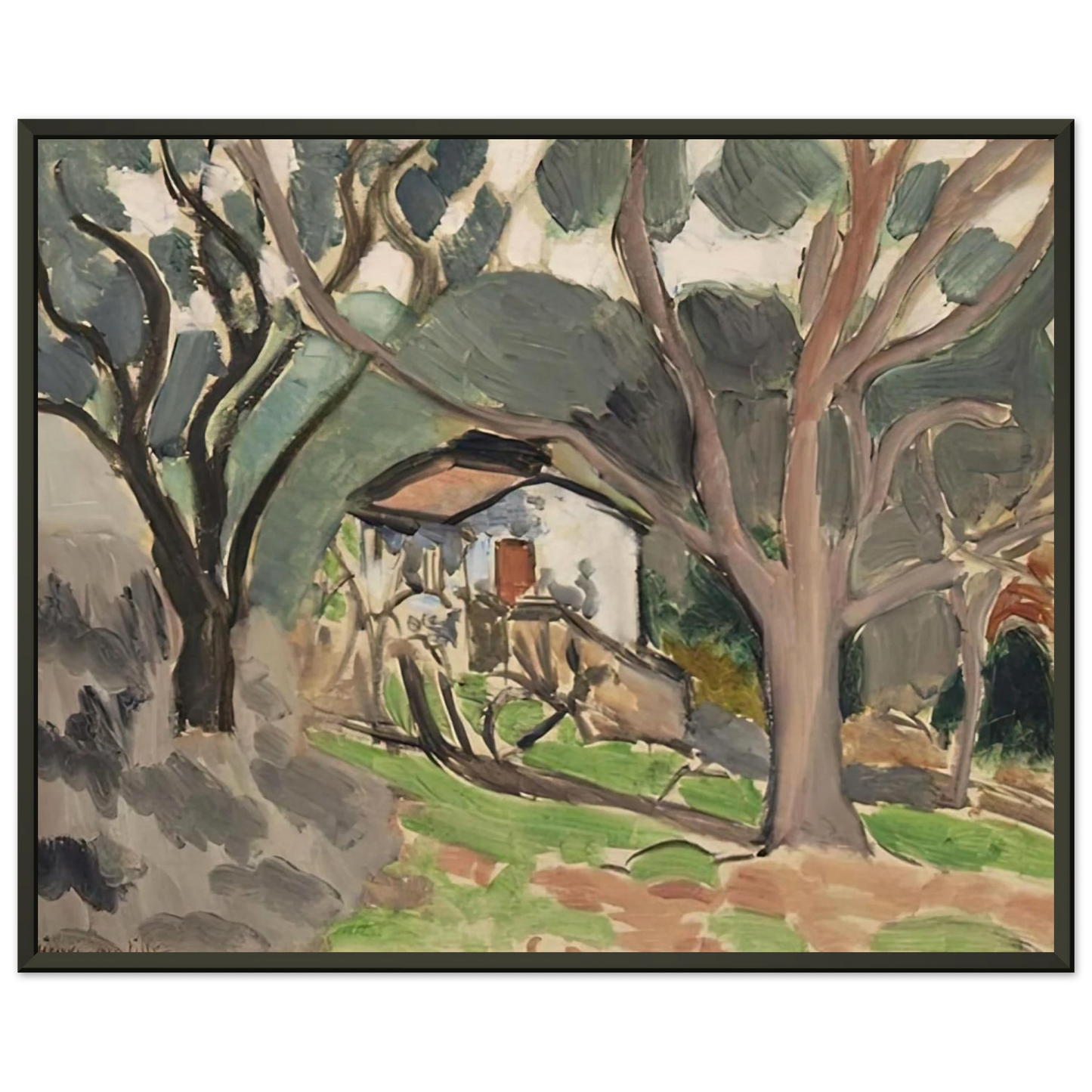 Henri Matisse LA MAISONNETTE 1919 Framed Art Print - Aluminum Frame - 70x100 cm / 28x40 inches