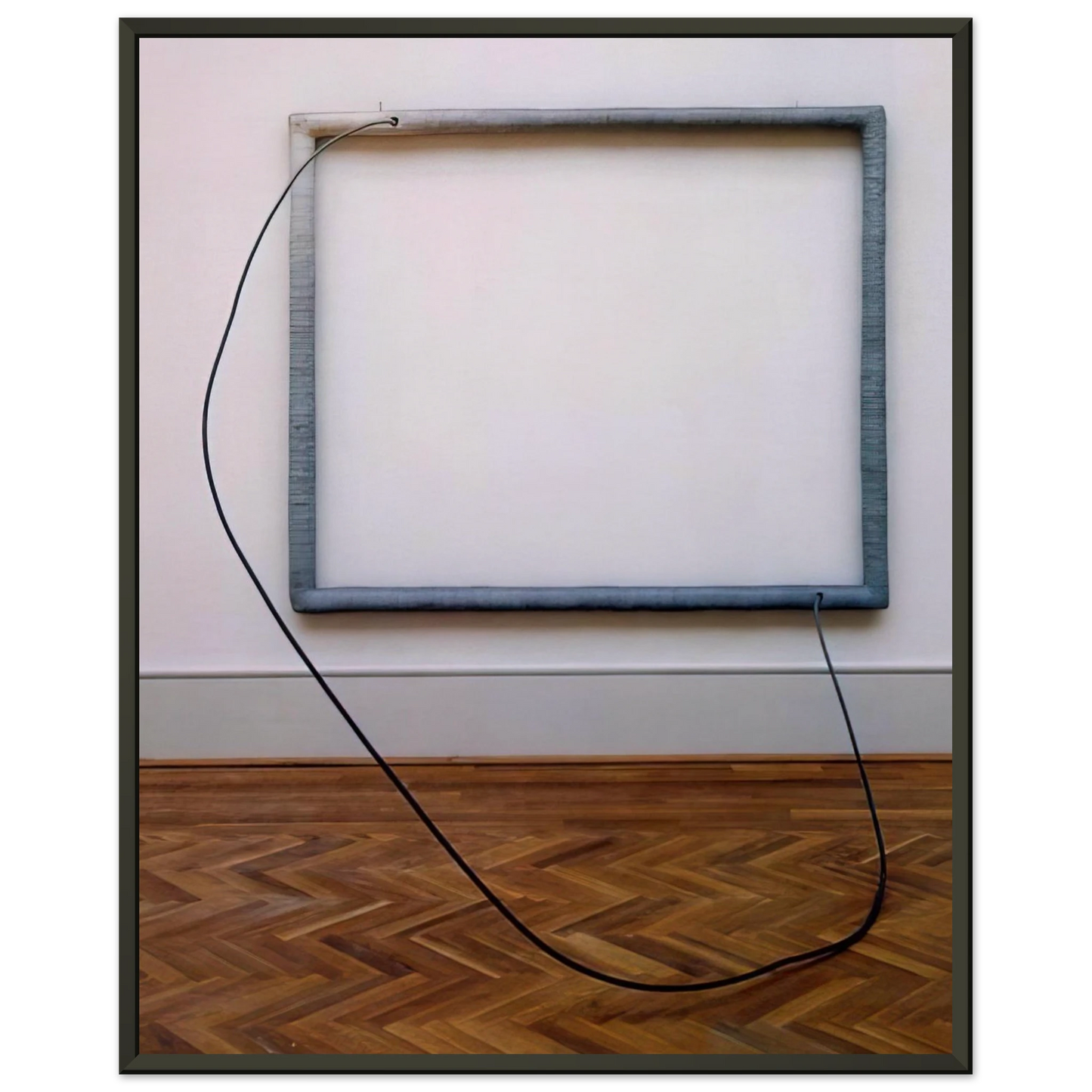 Eva Hesse HANG UP 1966 Framed Art Print - Aluminum Frame - 40x50 cm / 16x20 inches