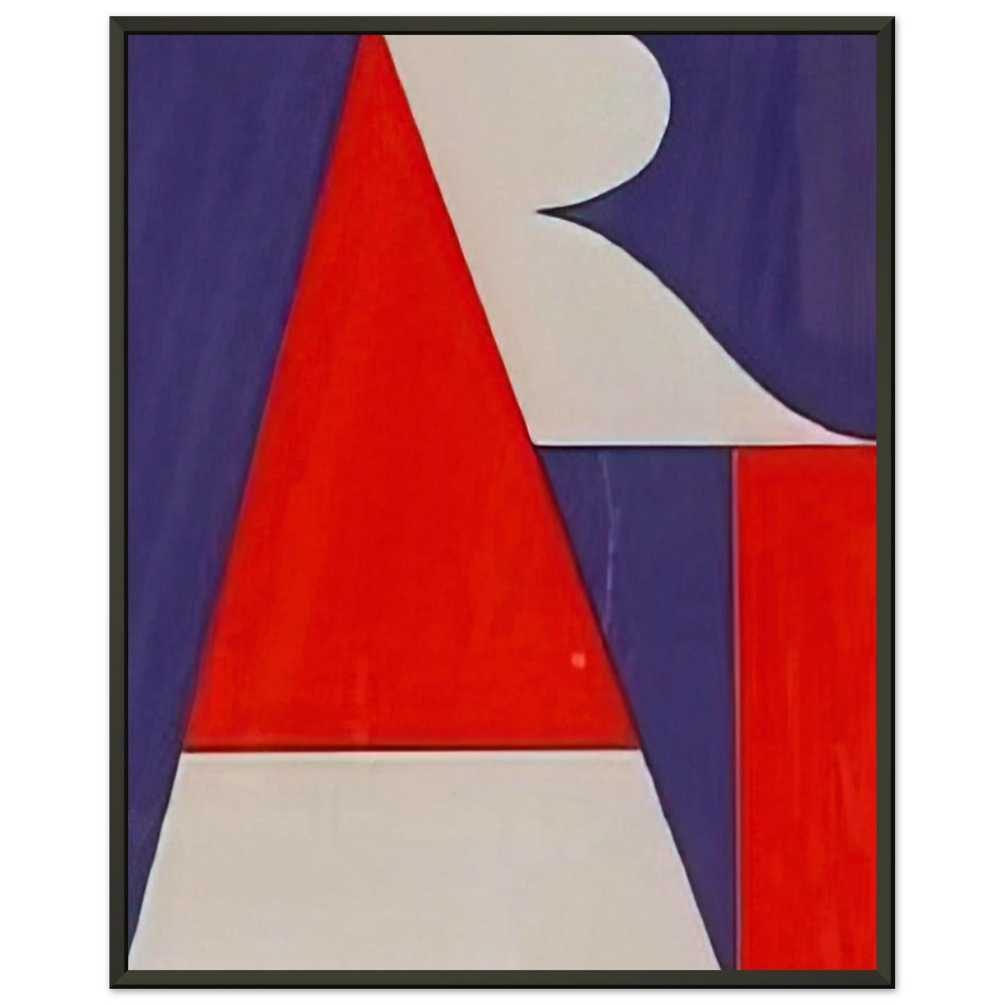 Robert Indiana The American Art Framed Art Print - Aluminum Frame - 40x50 cm / 16x20 inches