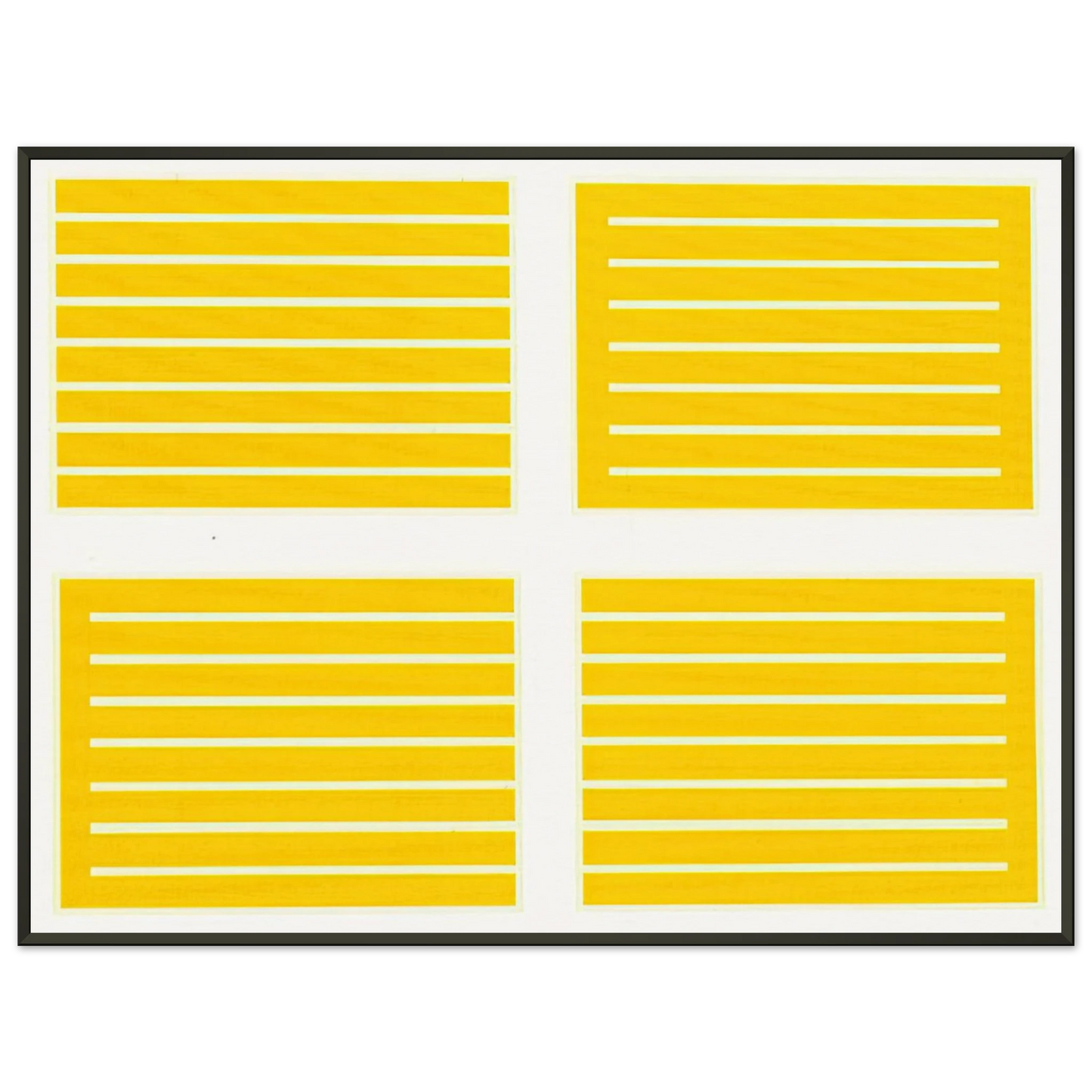 Donald Judd Untitled 235238 1994 Framed Art Print - Aluminum Frame - 70x100 cm / 28x40 inches