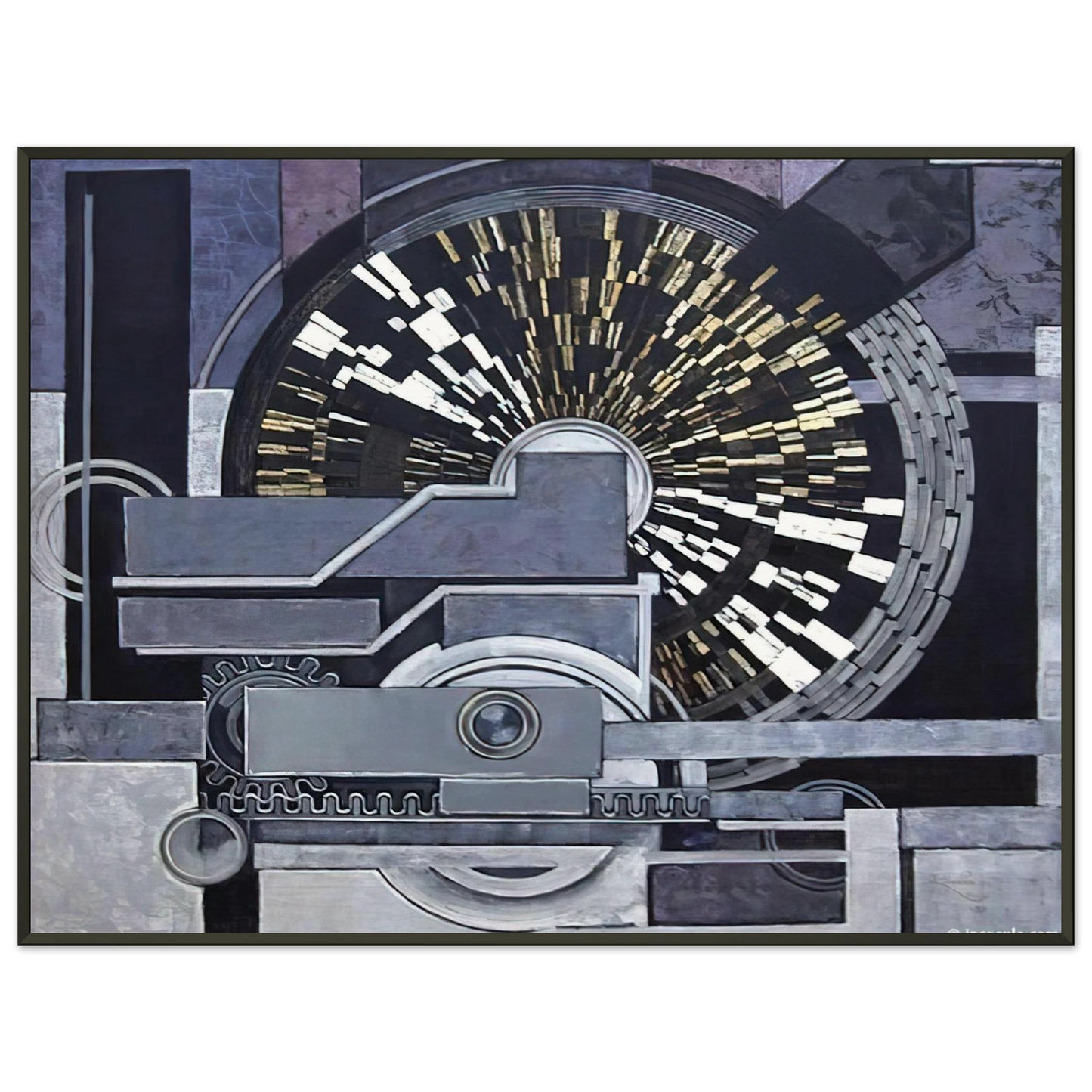 Frantisek Kupka Music Framed Art Print - Aluminum Frame - 40x50 cm / 16x20 inches
