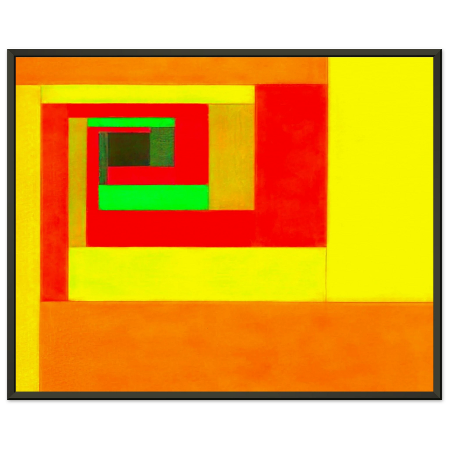 Victor Vasarely Etudes Bauhaus C 1929 Framed Art Print - Aluminum Frame - 40x50 cm / 16x20 inches