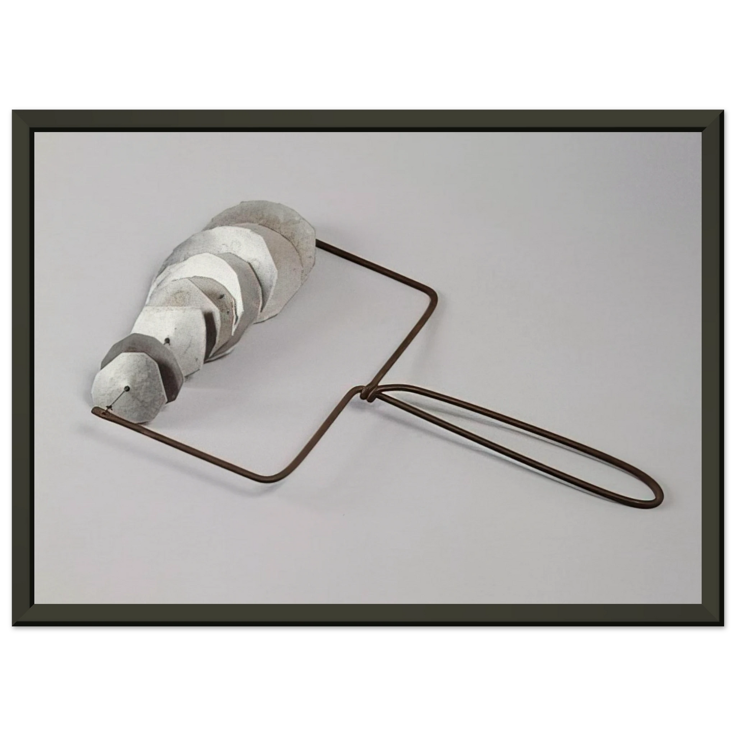 Alexander Calder RATTLE 1948 Framed Art Print - Aluminum Frame - 60x80 cm / 24x32 inches