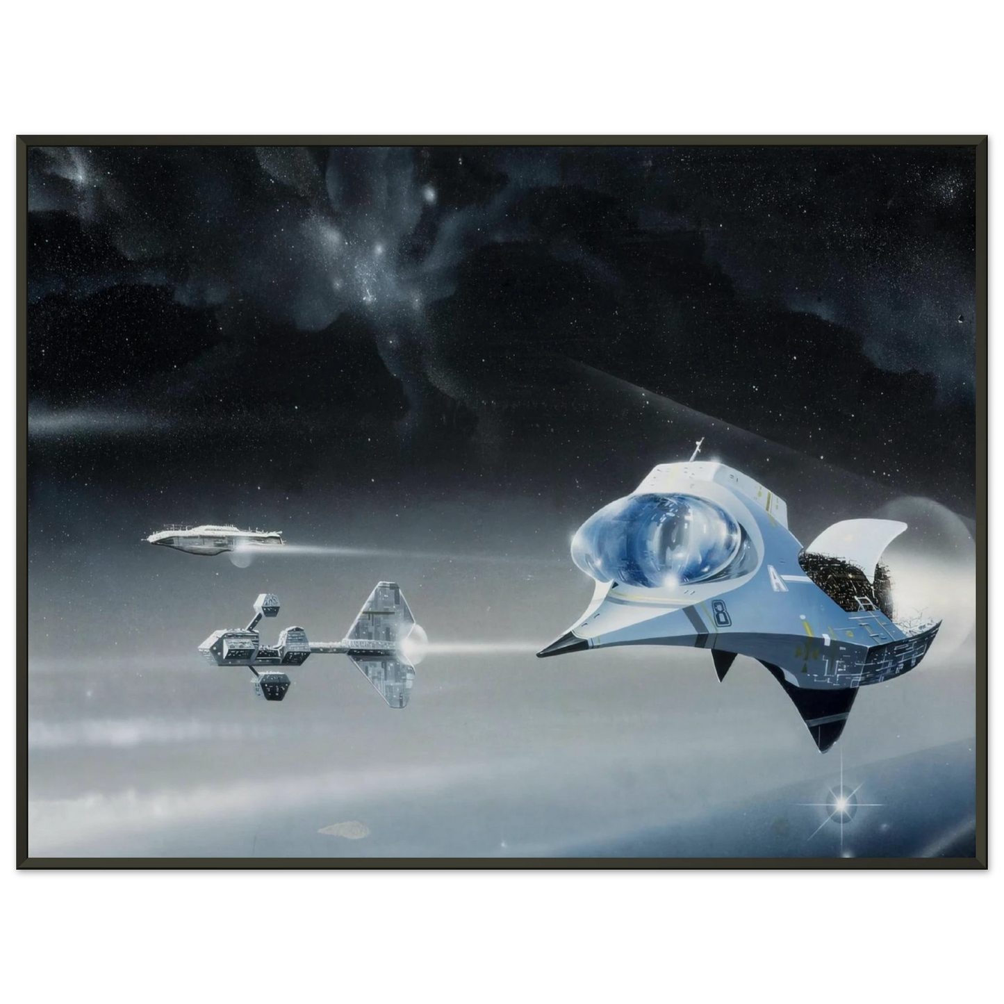Chris Foss Chris Foss Framed Art Print - Aluminum Frame - 70x100 cm / 28x40 inches