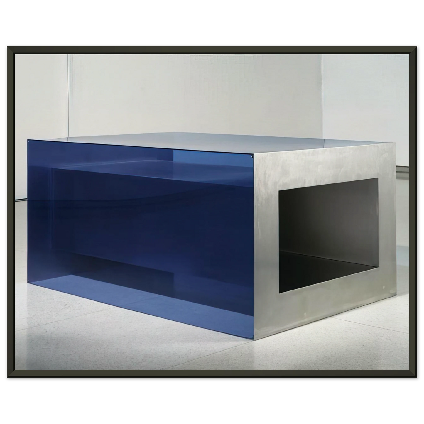 Donald Judd Untitled 1968 Framed Art Print - Aluminum Frame - 40x50 cm / 16x20 inches