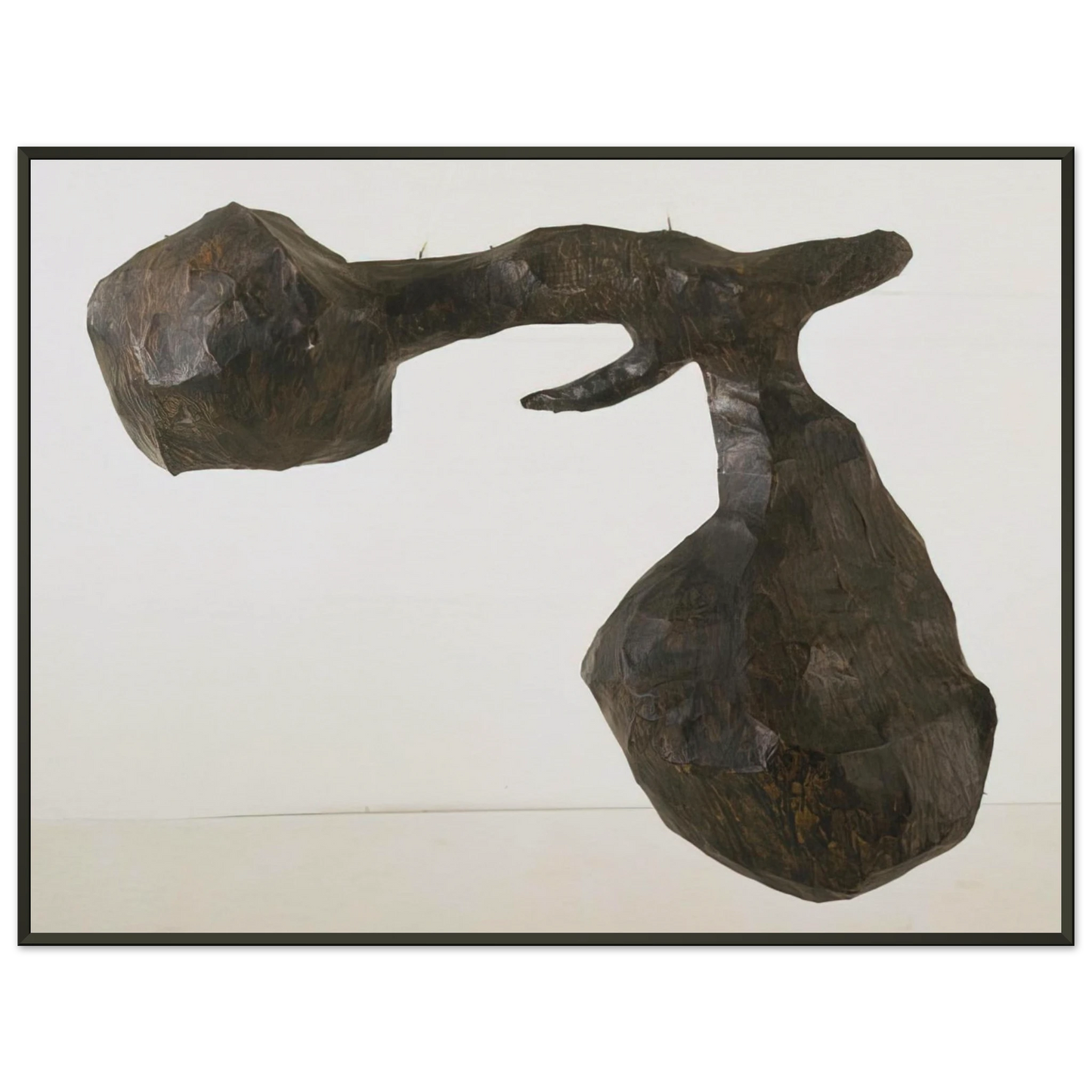 Claes Oldenburg EMPIRE PAPA RAY GUN 1959 Framed Art Print - Aluminum Frame - 60x80 cm / 24x32 inches