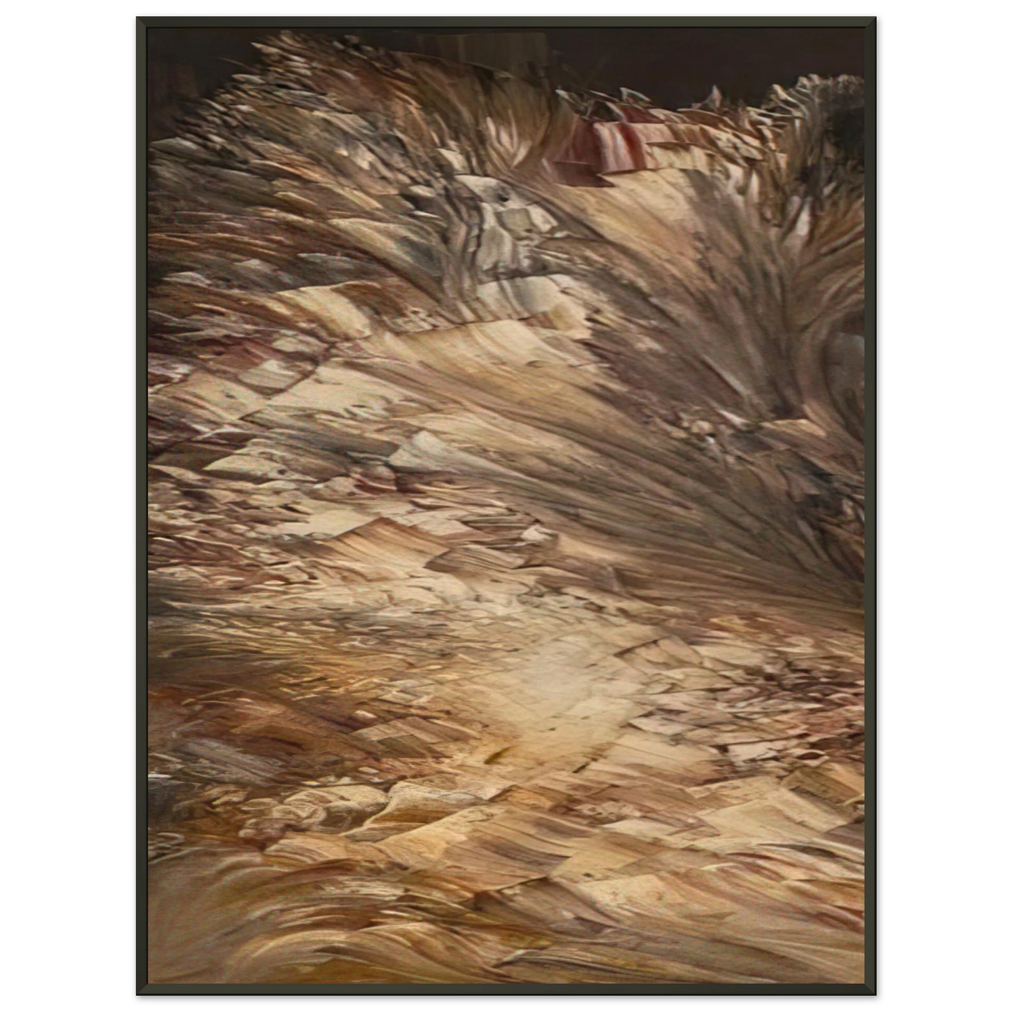 Jay DeFeo Jay DeFeoBIGThe Veronica Framed Art Print - Aluminum Frame - 70x100 cm / 28x40 inches