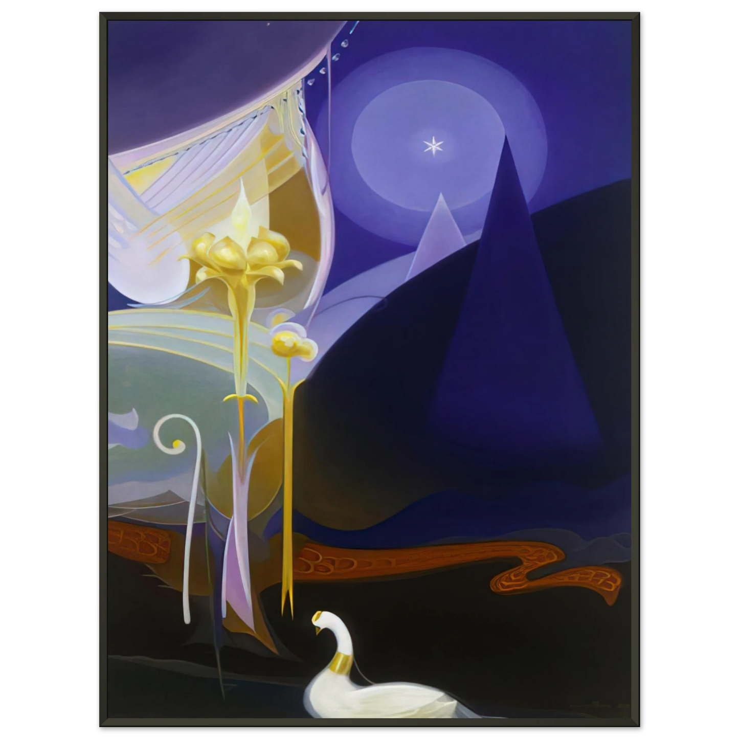 Agnes Lawrence Pelton Untitled 1931 Framed Art Print - Aluminum Frame - 40x50 cm / 16x20 inches