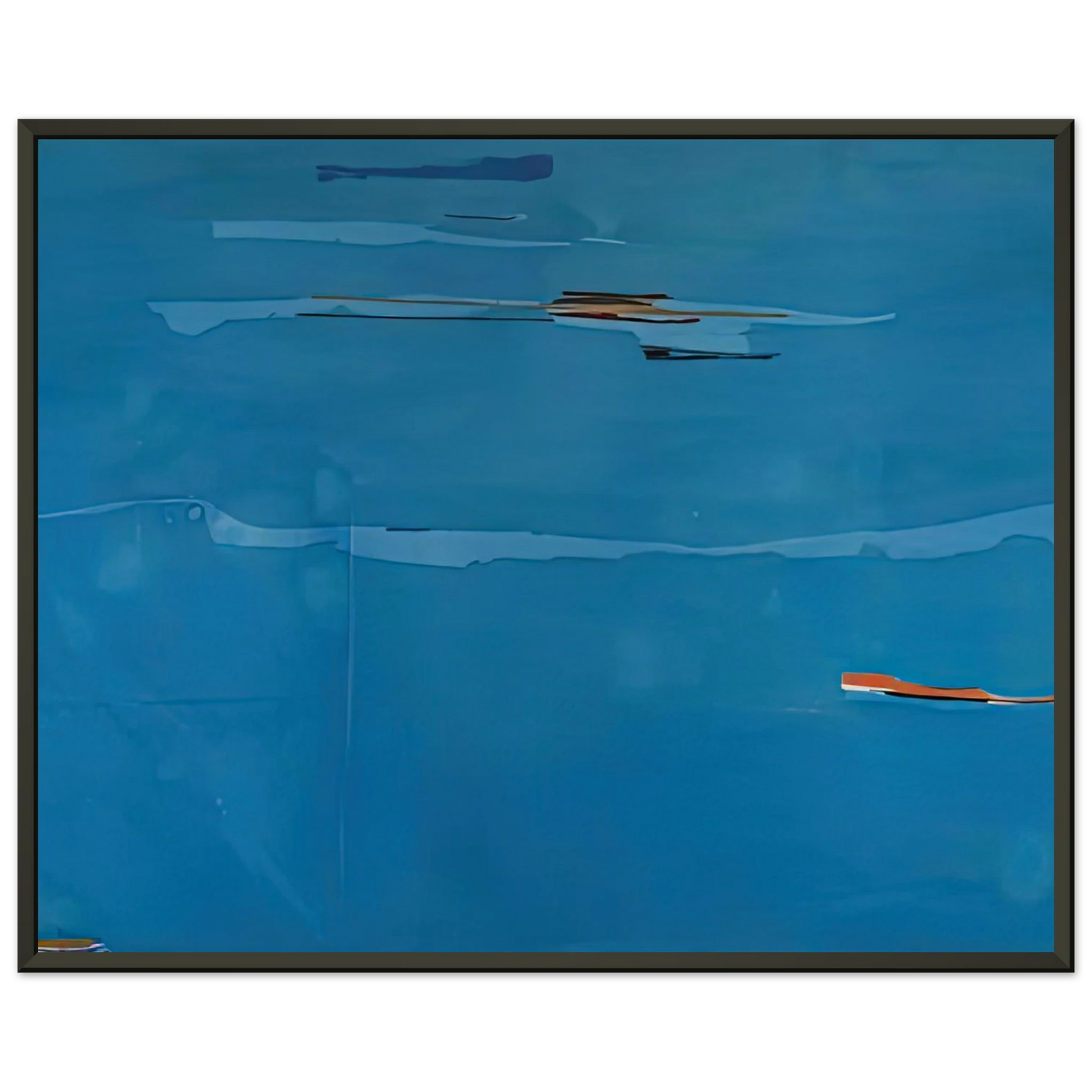 Helen Frankenthaler  Ocean Drive West 1 1974 Framed Art Print  - Aluminum Frame - 60x80 cm / 24x32 inches