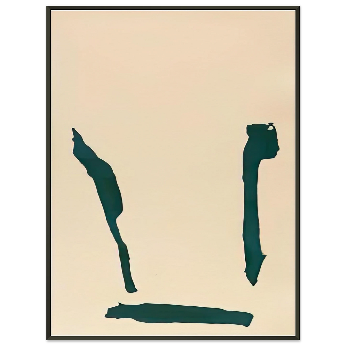 Helen Frankenthaler  Cloister 1969 Framed Art Print  - Aluminum Frame - 70x100 cm / 28x40 inches