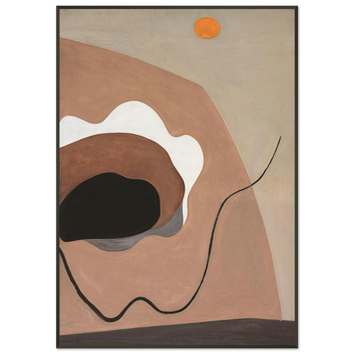 Alexander Calder UNTITLED 1930 Framed Art Print - Aluminum Frame - 21x29.7 cm / 8x12"