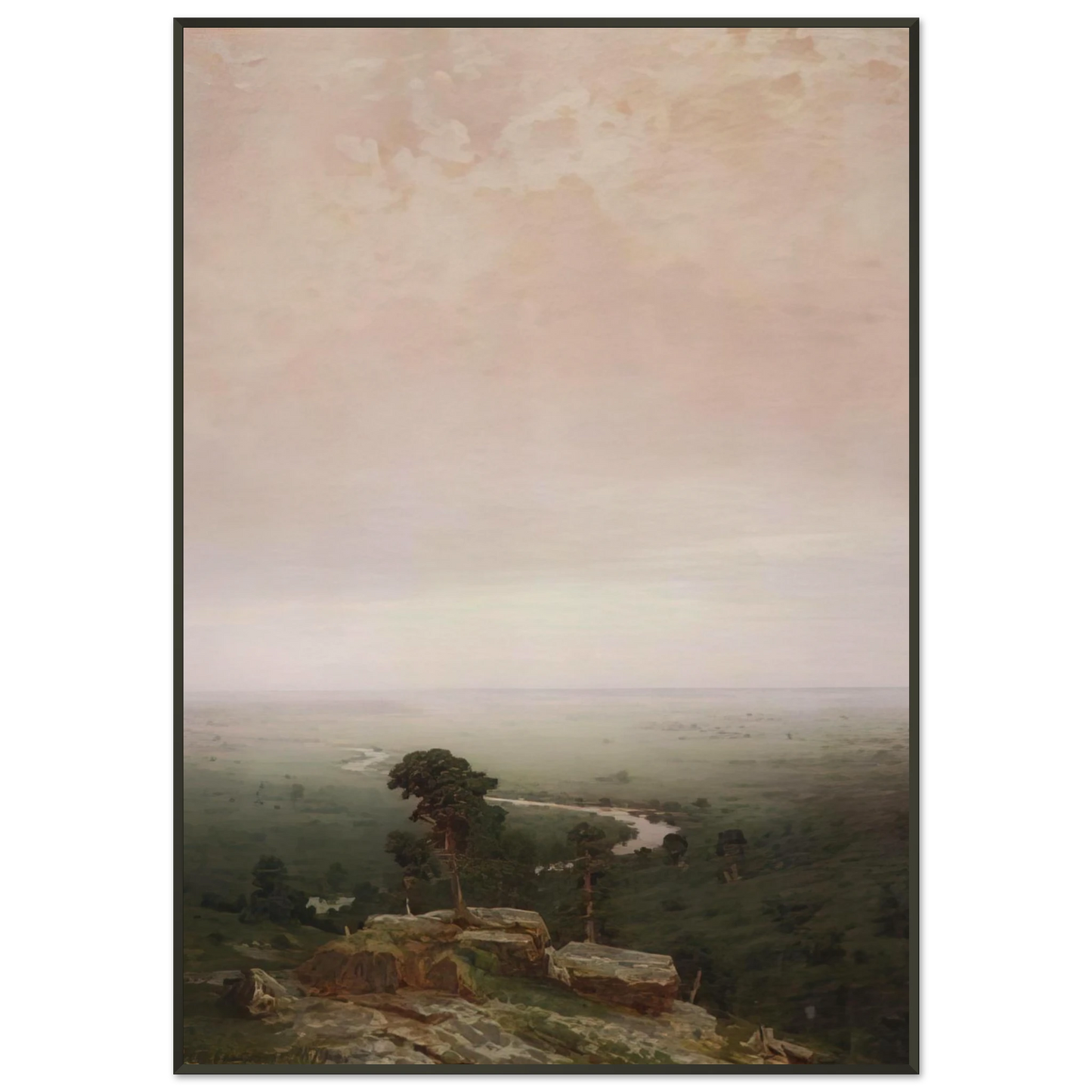 Arkhyp Kuindzhi The North Framed Art Print - Aluminum Frame - 21x29.7 cm / 8x12"