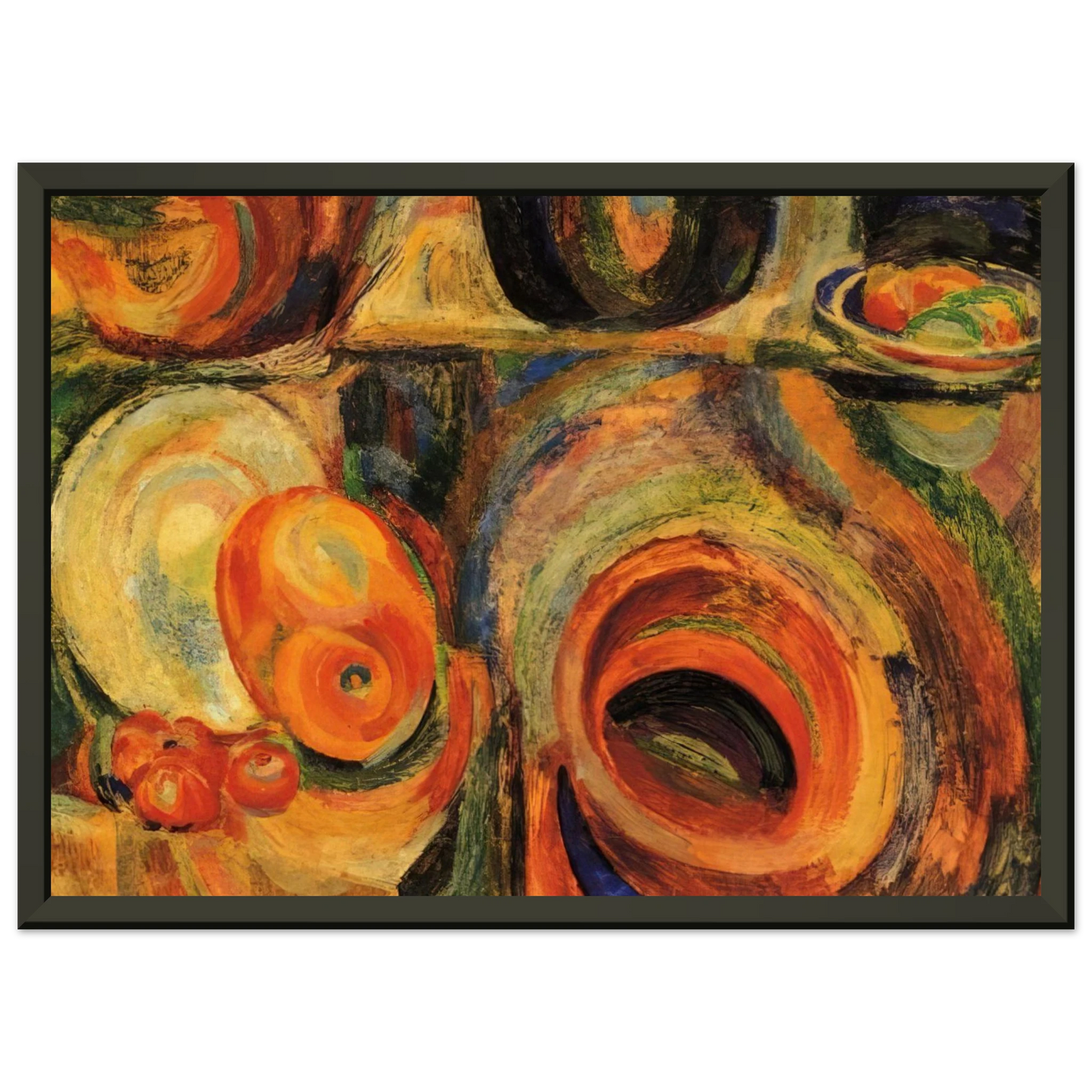 Sonia Delaunay PORTUGESE STILL LIFE Framed Art Print - Aluminum Frame - 70x100 cm / 28x40 inches