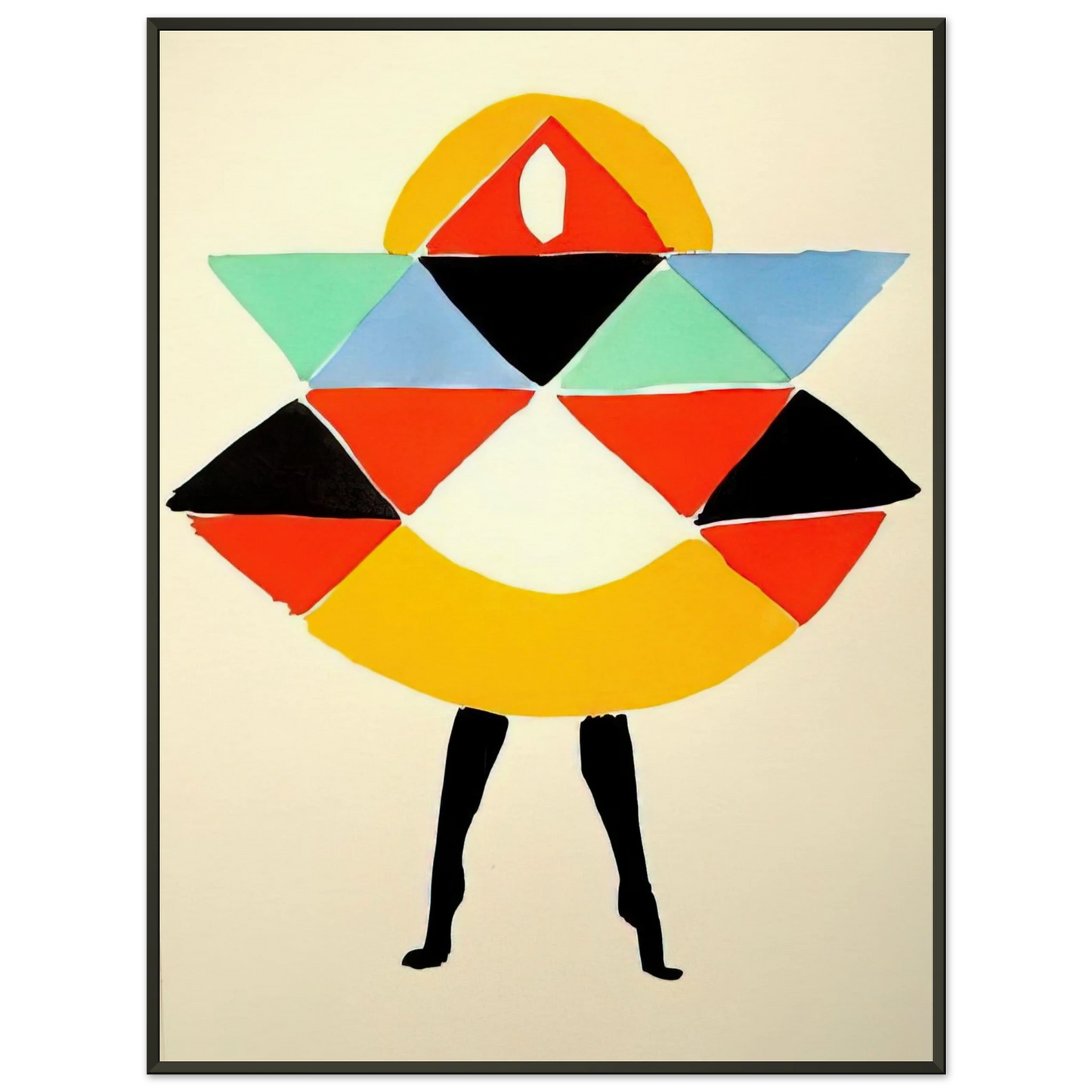 Sonia Delaunay TERK Framed Art Print - Aluminum Frame - 60x80 cm / 24x32 inches