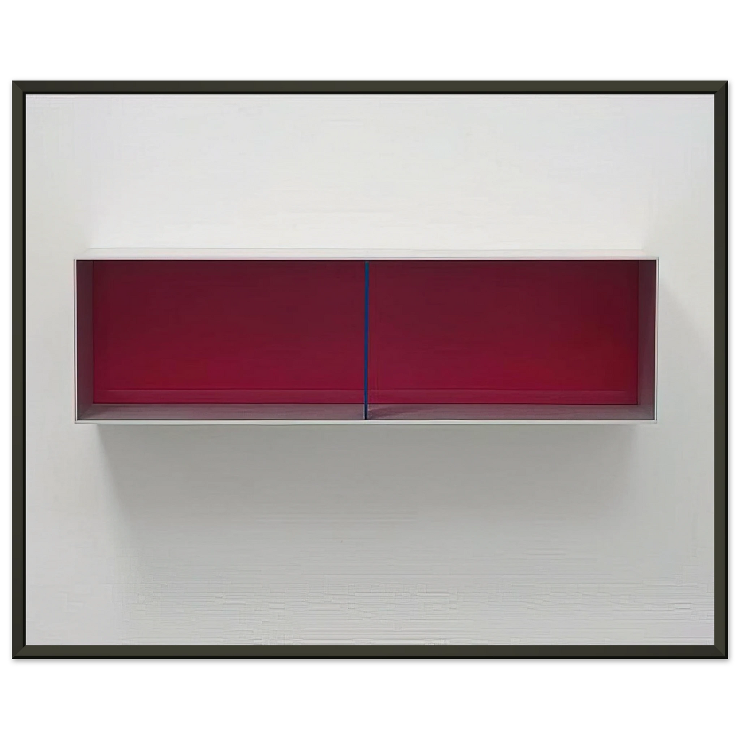 Donald Judd Untitled Menziken 1991 Framed Art Print - Aluminum Frame - 70x100 cm / 28x40 inches