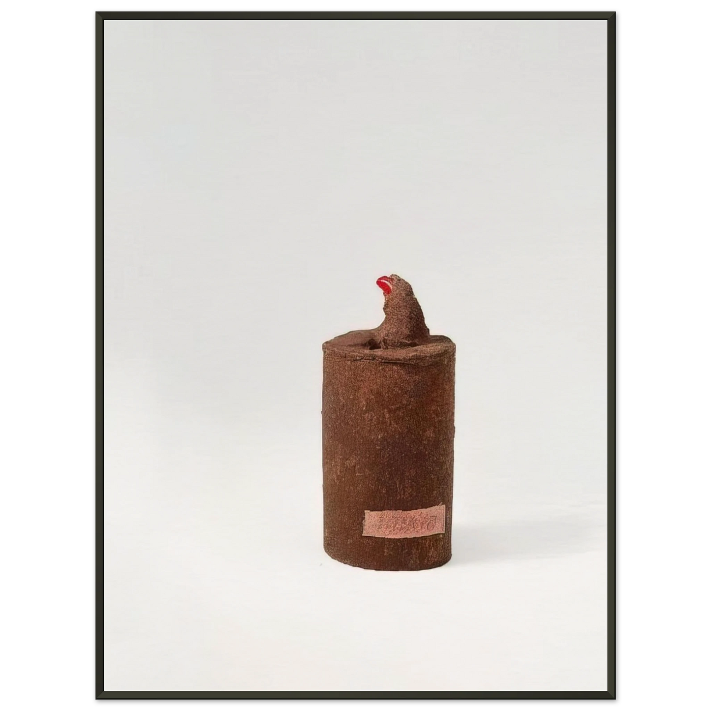 Dieter Roth Tall Garden Gnome 1969 Framed Art Print - Aluminum Frame - 60x80 cm / 24x32 inches