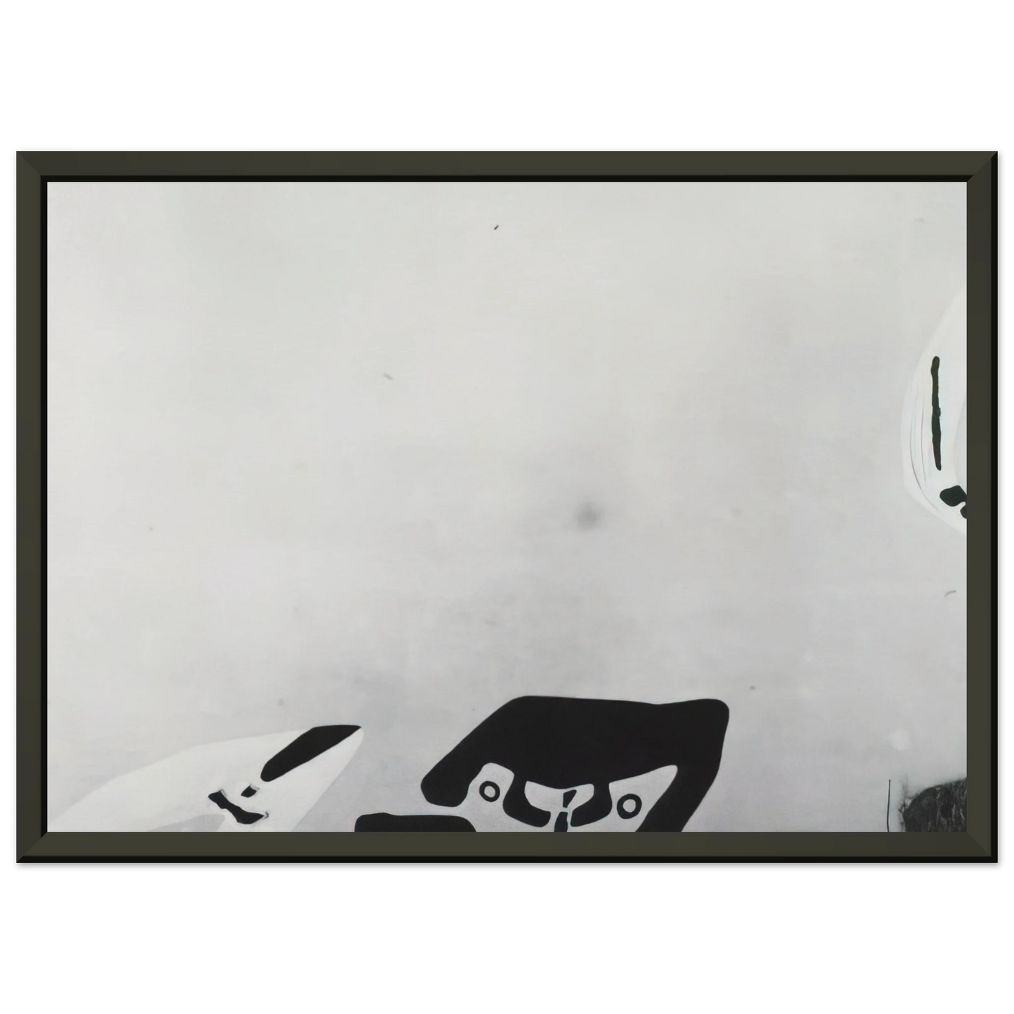 Salvador Dali FISHERMEN IN CADAQUES Framed Art Print - Aluminum Frame - 60x80 cm / 24x32 inches