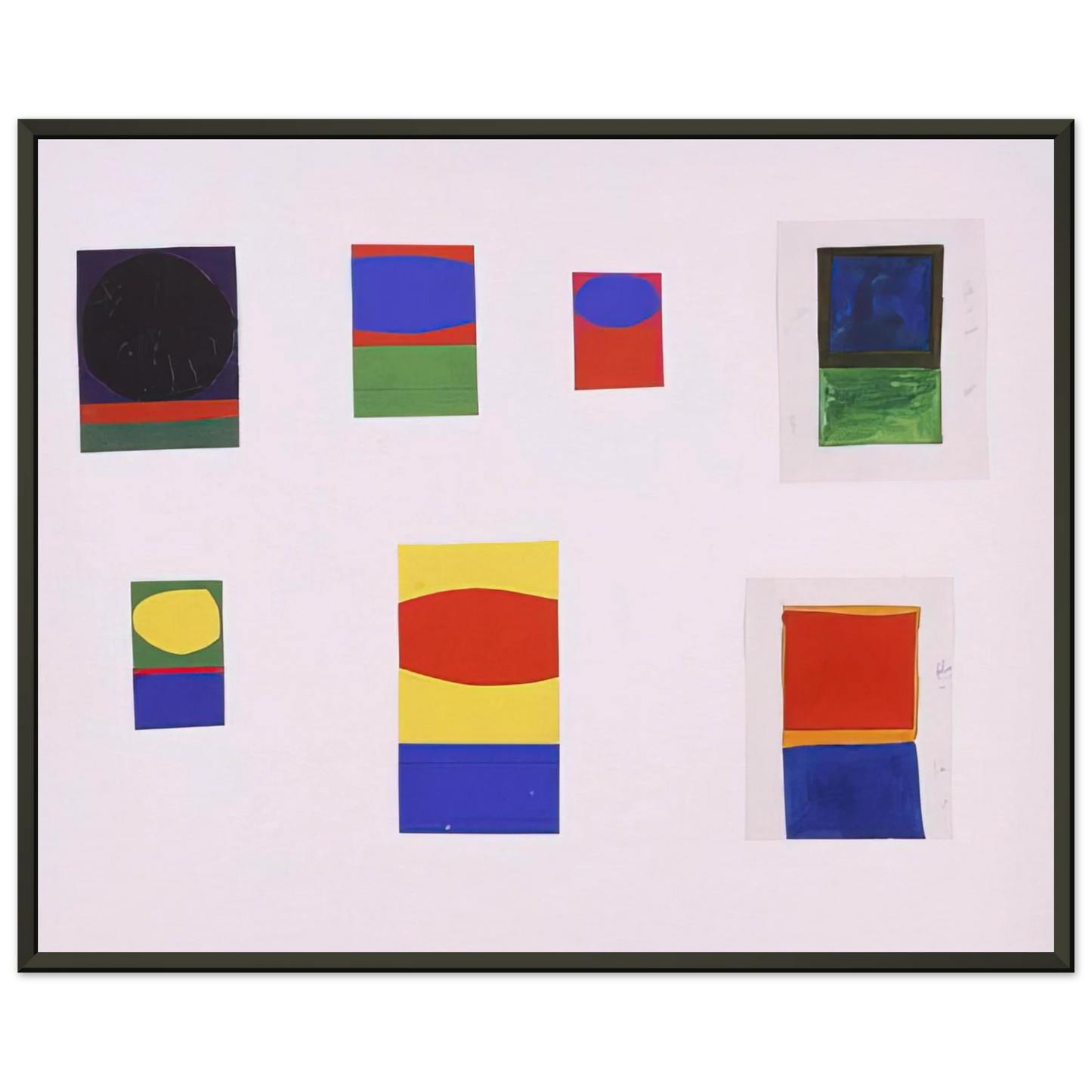 Ellsworth Kelly Tablet 153 Framed Art Print - Aluminum Frame - 60x80 cm / 24x32 inches