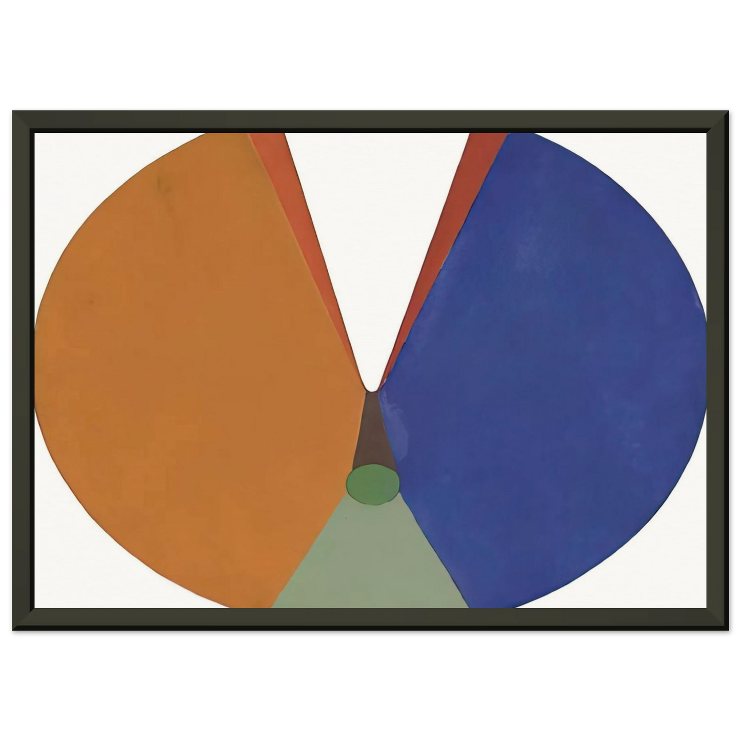 Gyula Kosice Pintura Madi 1948 Framed Art Print - Aluminum Frame - 60x80 cm / 24x32 inches