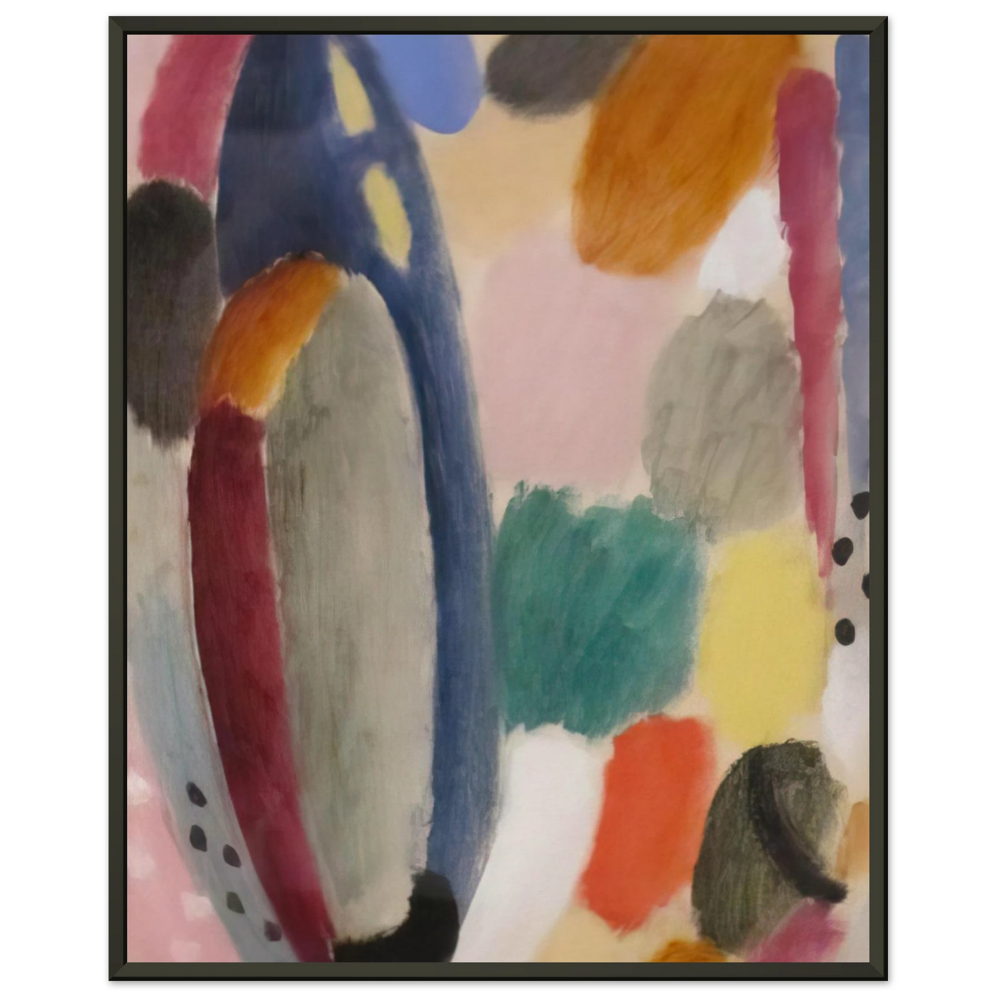 Alexej von Jawlensky AUTUMN SOUND 1918 Framed Art Print - Aluminum Frame - 70x100 cm / 28x40 inches