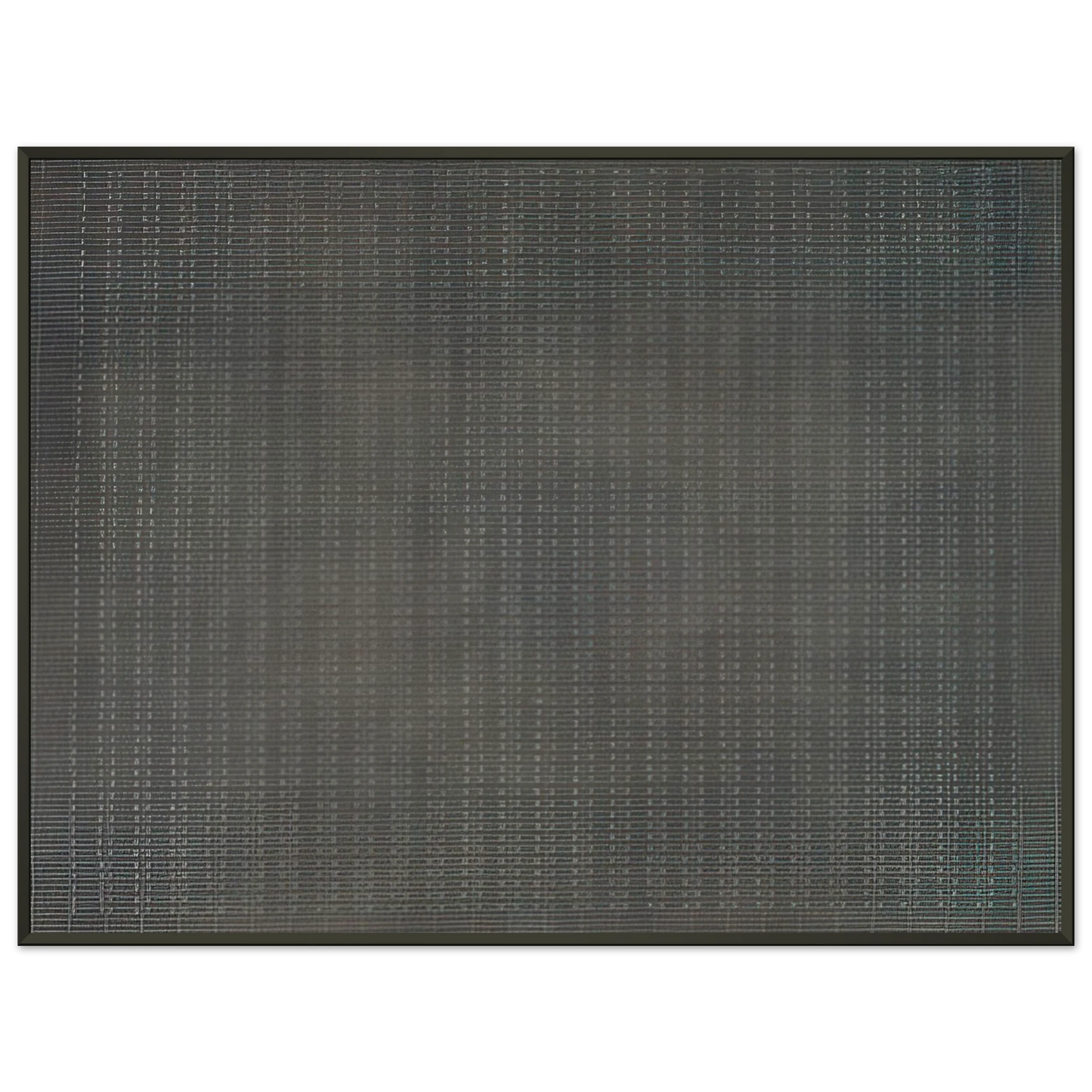 Agnes Martin White Flower Framed Art Print - Aluminum Frame - 40x50 cm / 16x20 inches