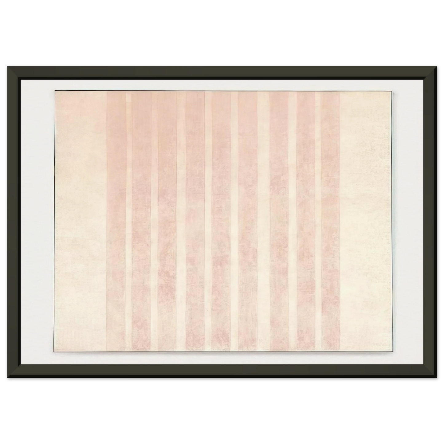 Agnes Martin Untitled 13 Framed Art Print - Aluminum Frame - 70x100 cm / 28x40 inches