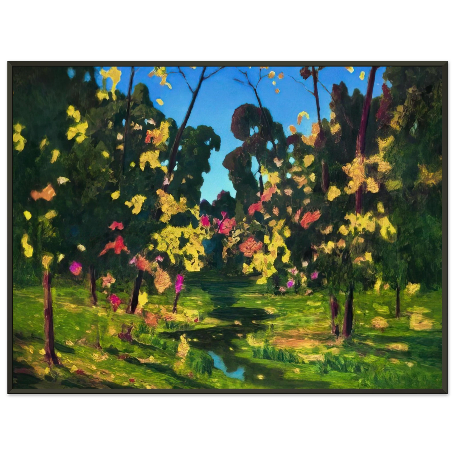 Arkhyp Kuindzhi Autumn Framed Art Print - Aluminum Frame - 70x100 cm / 28x40 inches