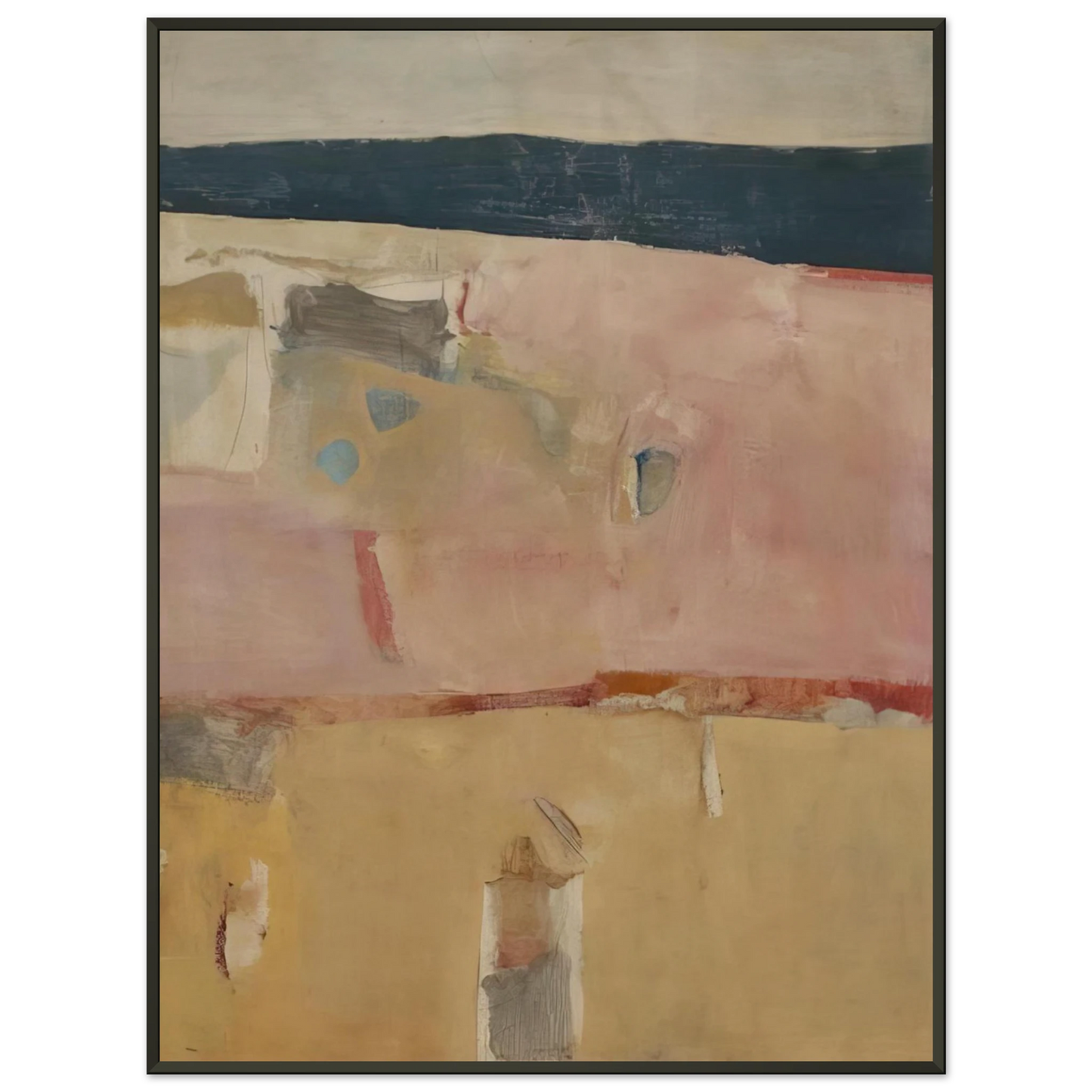 Richard Diebenkorn Albuquerque 11 Framed Art Print - Aluminum Frame - 40x50 cm / 16x20 inches