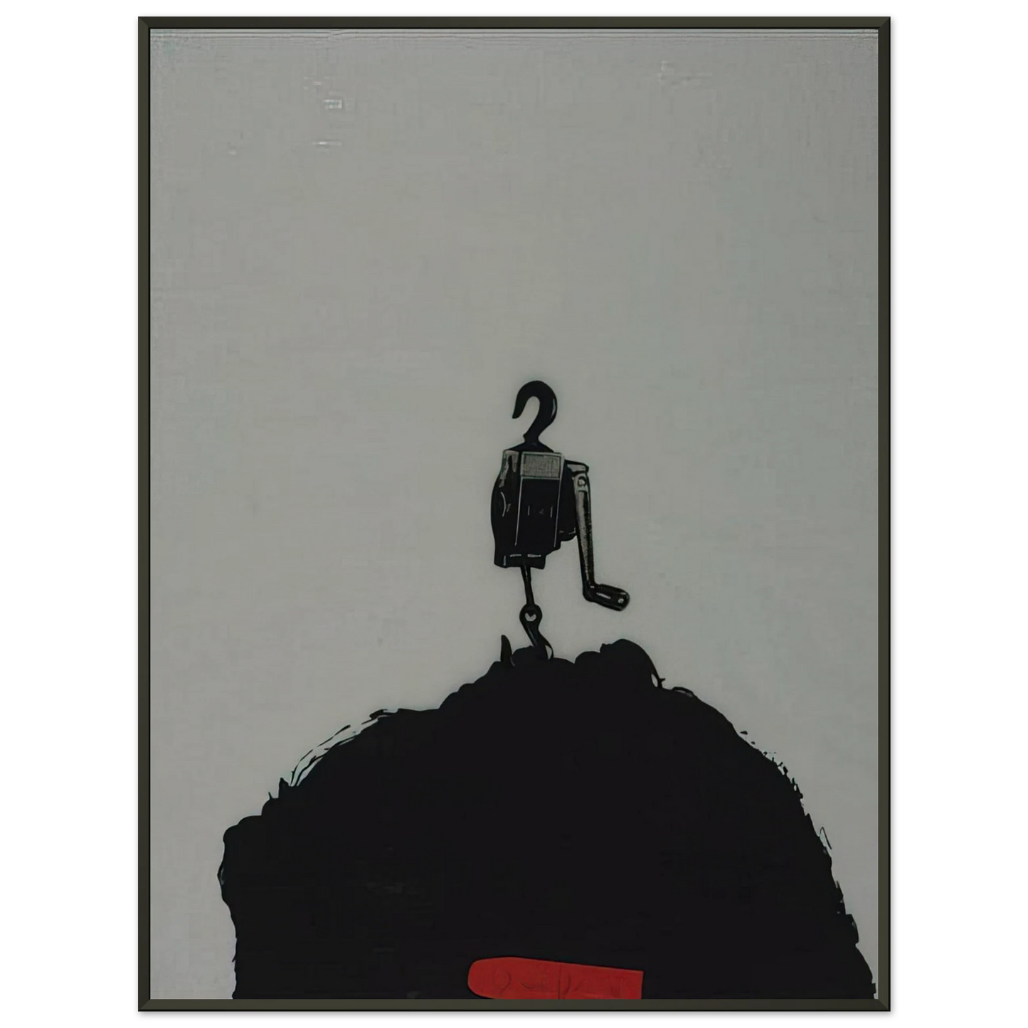 Jim Dine TOOL BOX 3 1966 Framed Art Print - Aluminum Frame - 60x80 cm / 24x32 inches