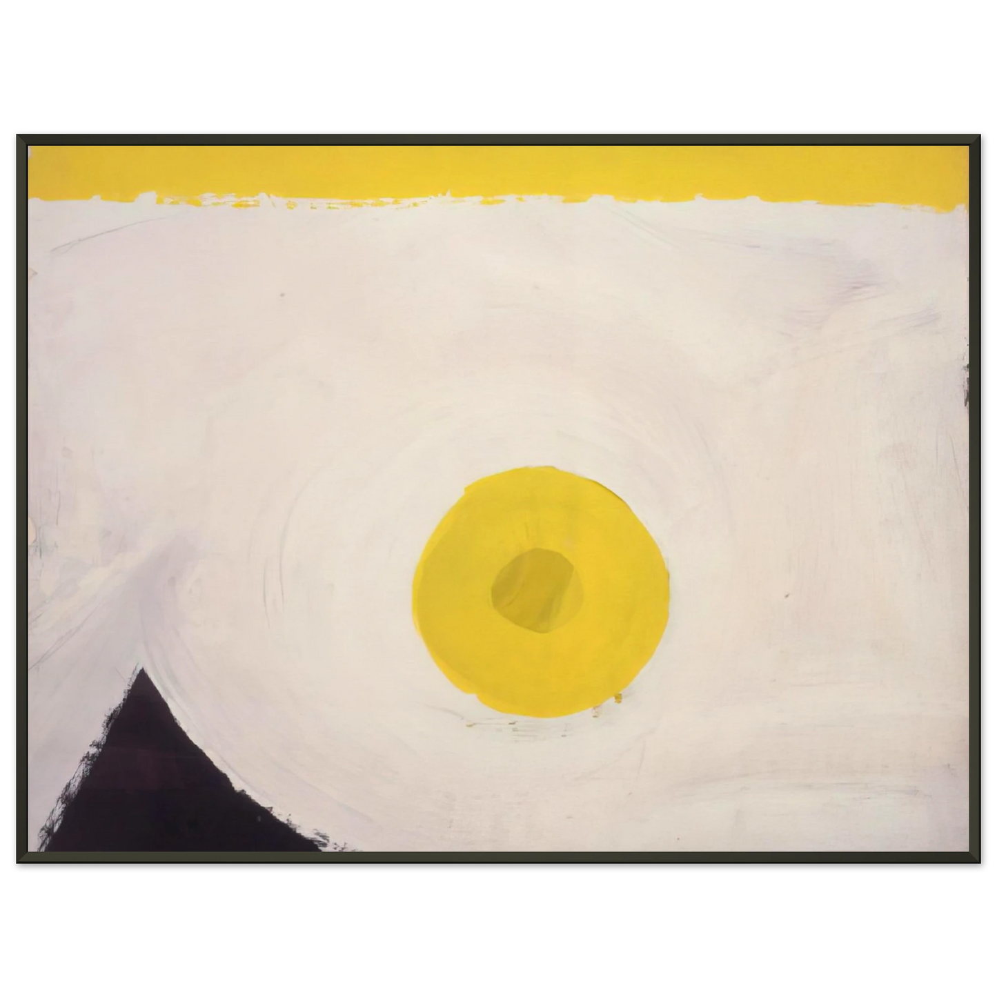 Al Held Untitled F 601 Framed Art Print - Aluminum Frame - 60x80 cm / 24x32 inches