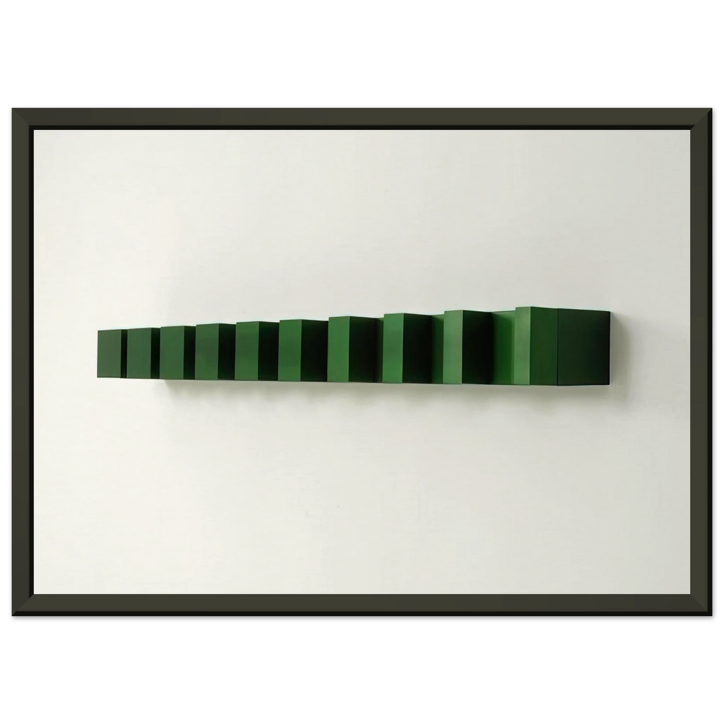 Donald Judd Untitled 1974 Framed Art Print - Aluminum Frame - 70x100 cm / 28x40 inches