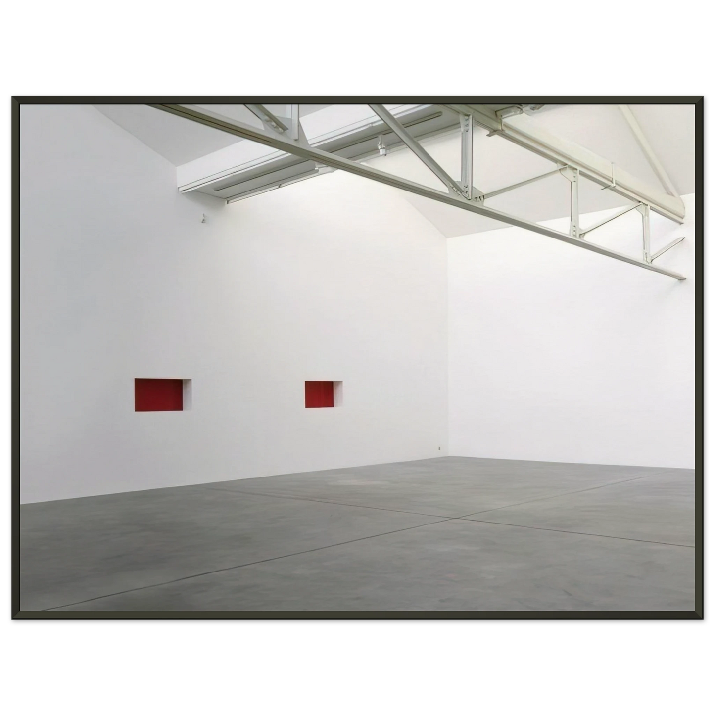 Donald Judd Untitled Wall Work 1992 Framed Art Print - Aluminum Frame - 70x100 cm / 28x40 inches