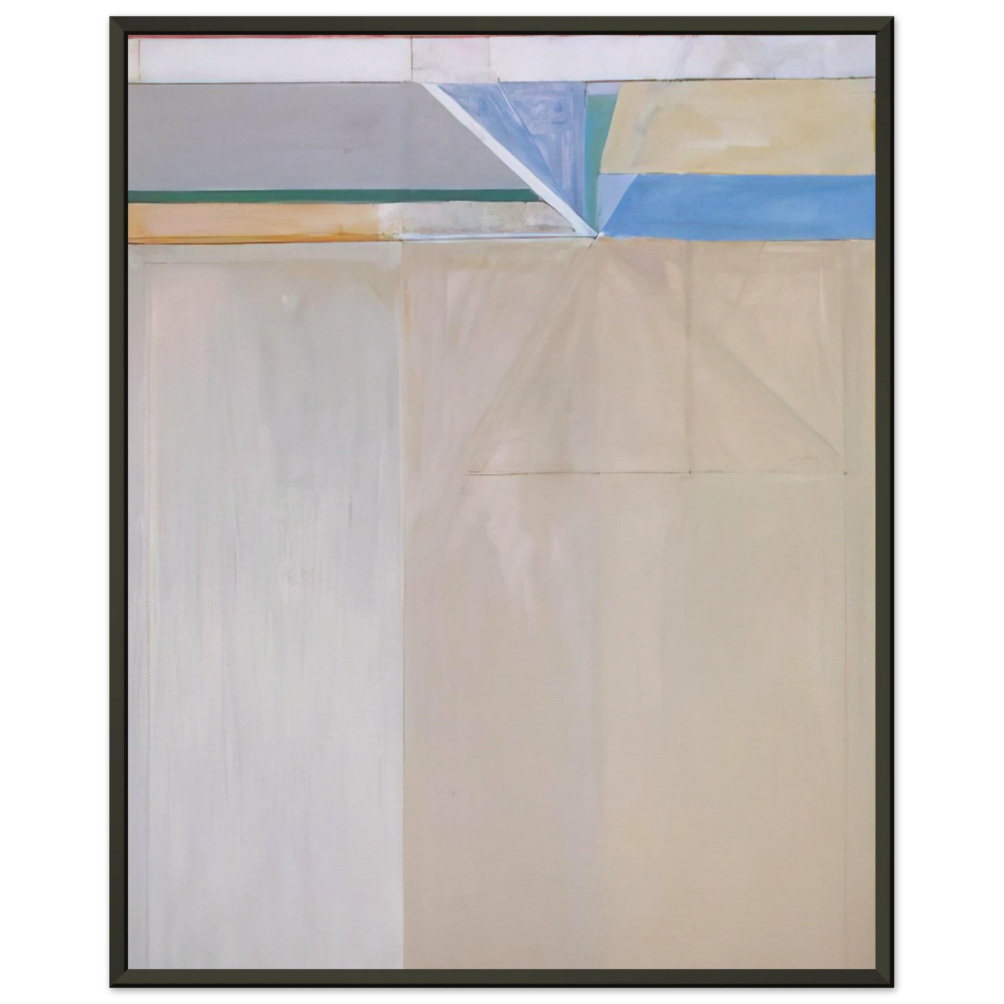 Richard Diebenkorn Ocean Park 46 Framed Art Print - Aluminum Frame - 60x80 cm / 24x32 inches