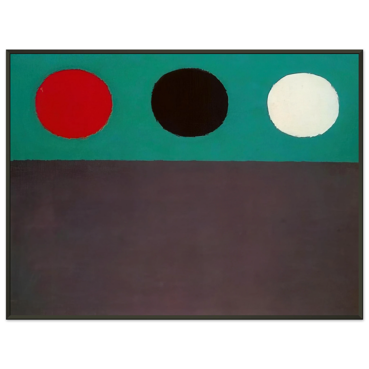 Adolph Gottlieb Loomineg 2 1969 Framed Art Print - Aluminum Frame - 60x80 cm / 24x32 inches