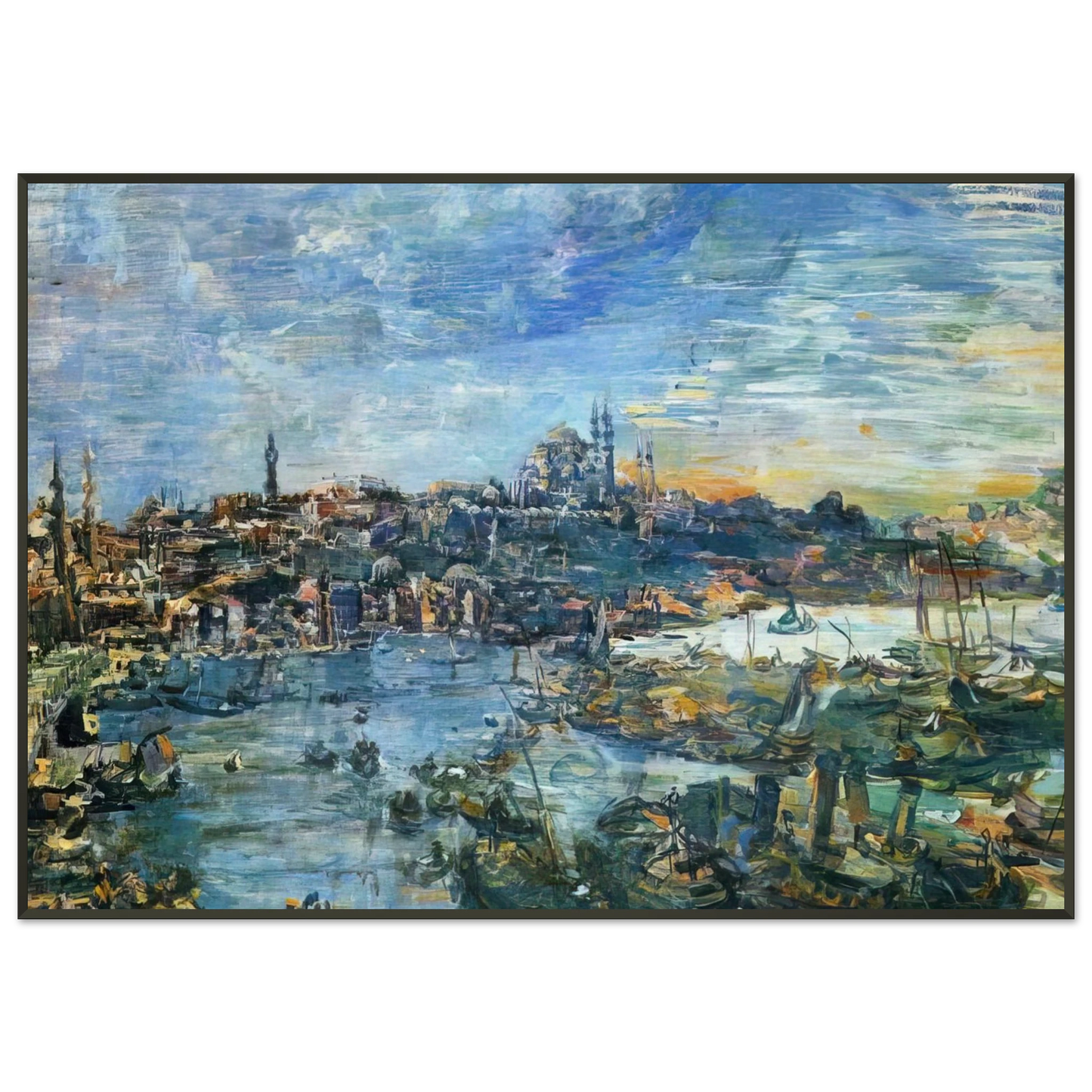 OSKAR KOKOSCHKA NOTDETECTED235883 Framed Art Print - Aluminum Frame - 21x29.7 cm / 8x12"