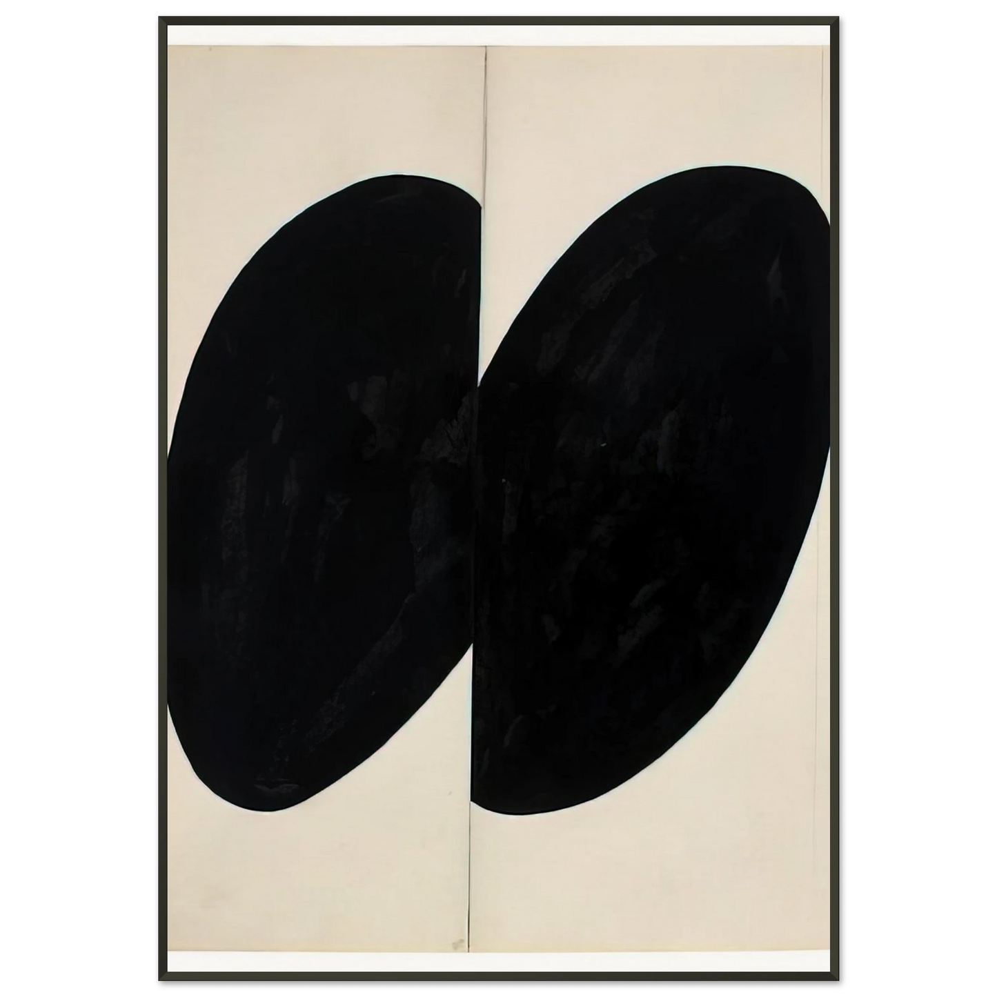Ellsworth Kelly Black Forms Framed Art Print - Aluminum Frame - 21x29.7 cm / 8x12"