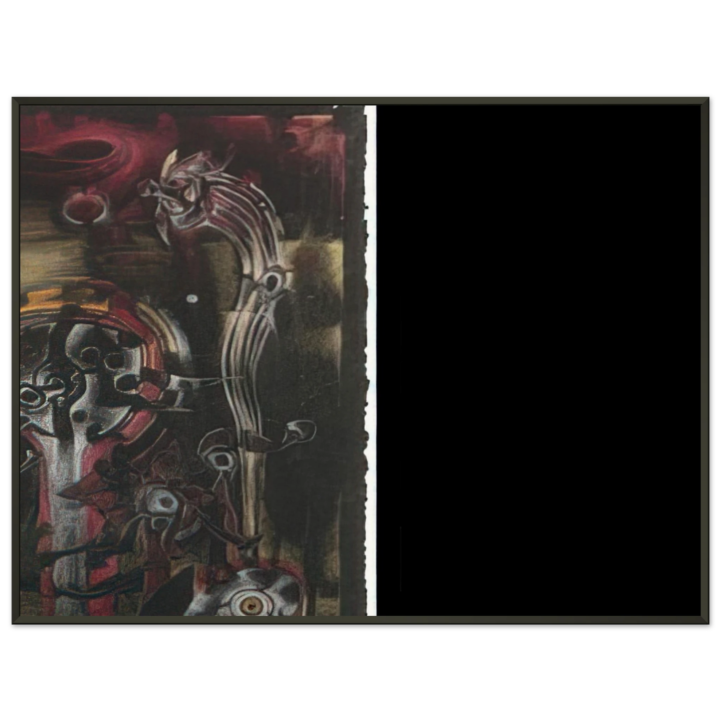 Lee Bontecou UNTITLED 1998 2 Framed Art Print - Aluminum Frame - 70x100 cm / 28x40 inches