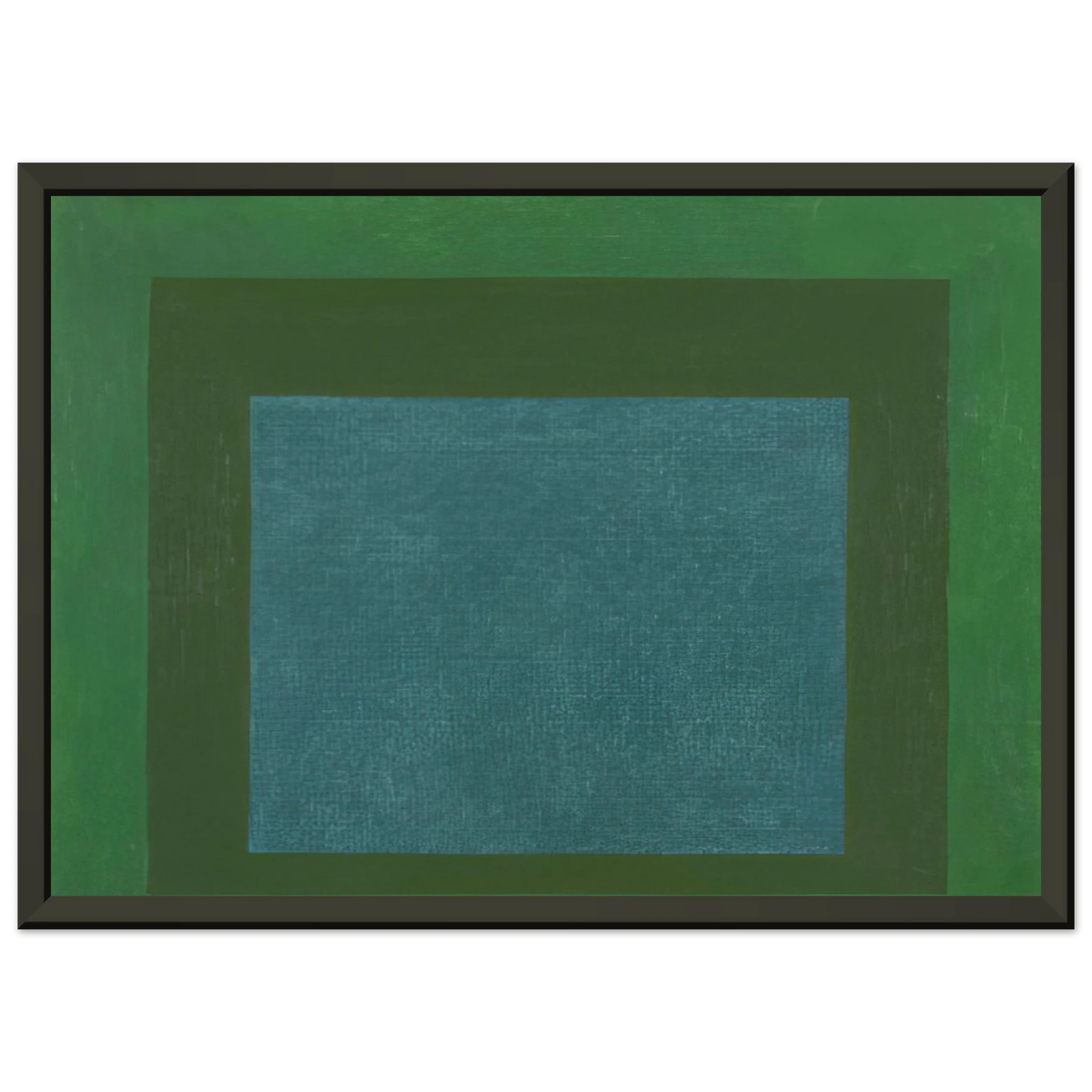 Josef Albers HOMAGE TO THE SQUARE 1963 Framed Art Print - Aluminum Frame - 40x50 cm / 16x20 inches