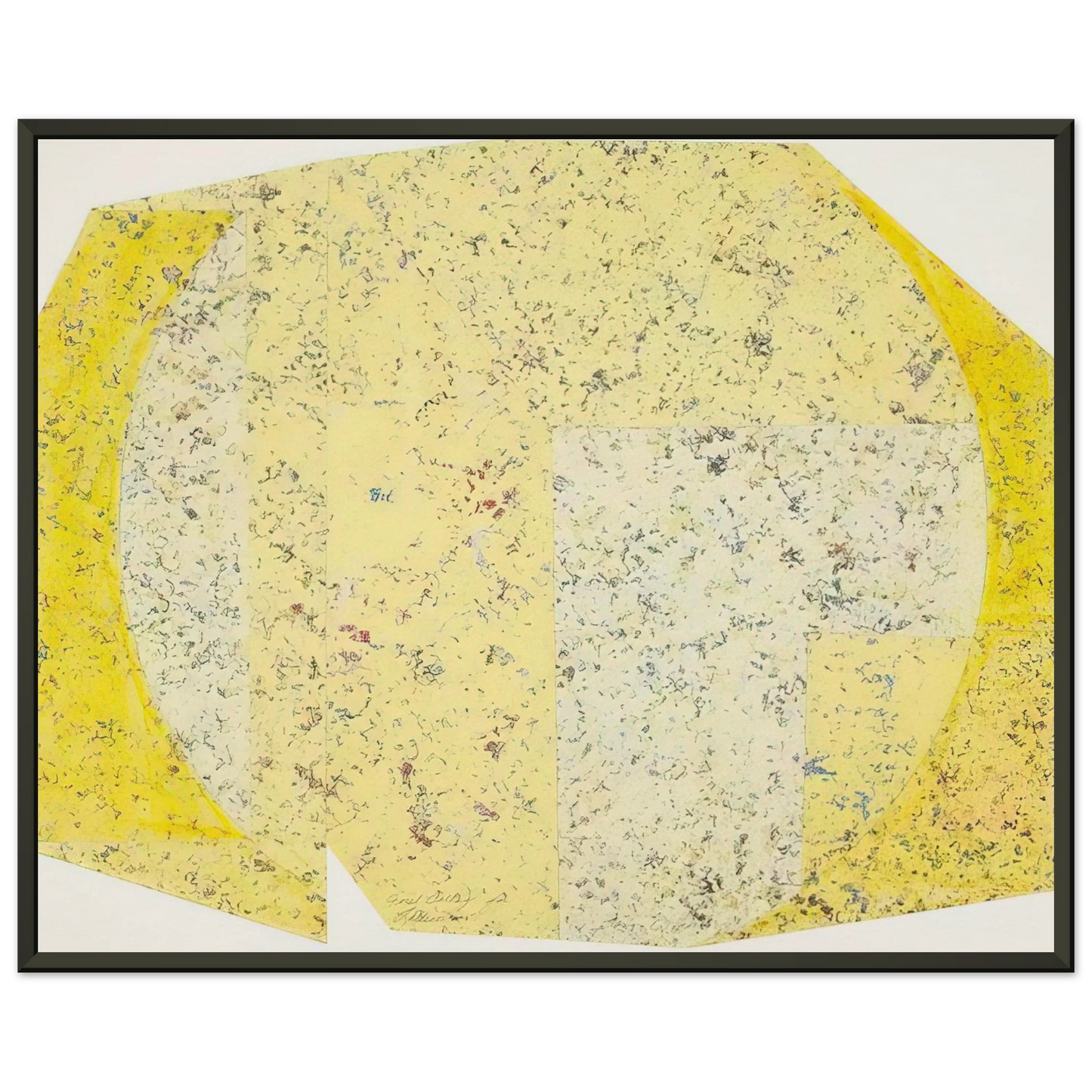 Sam Gilliam Lattice Framed Art Print - Aluminum Frame - 70x100 cm / 28x40 inches