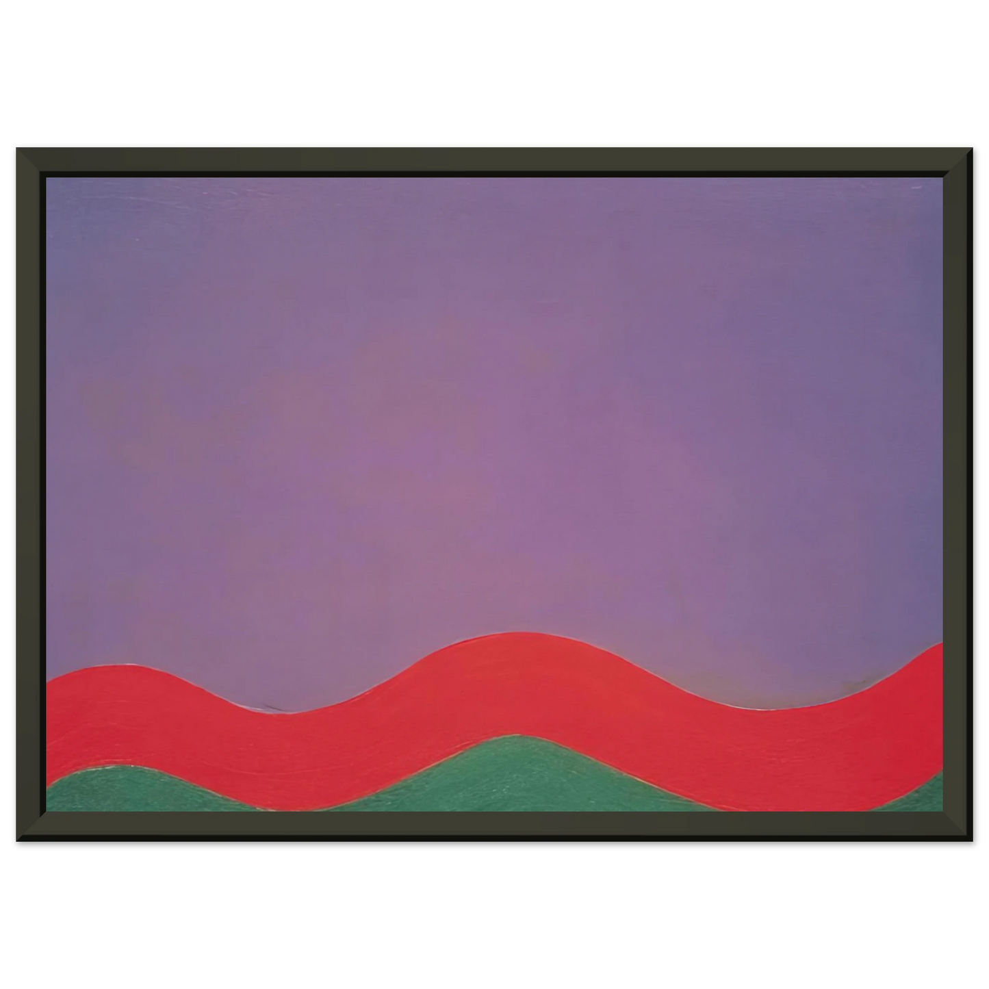 Al Held Out Framed Art Print - Aluminum Frame - 40x50 cm / 16x20 inches