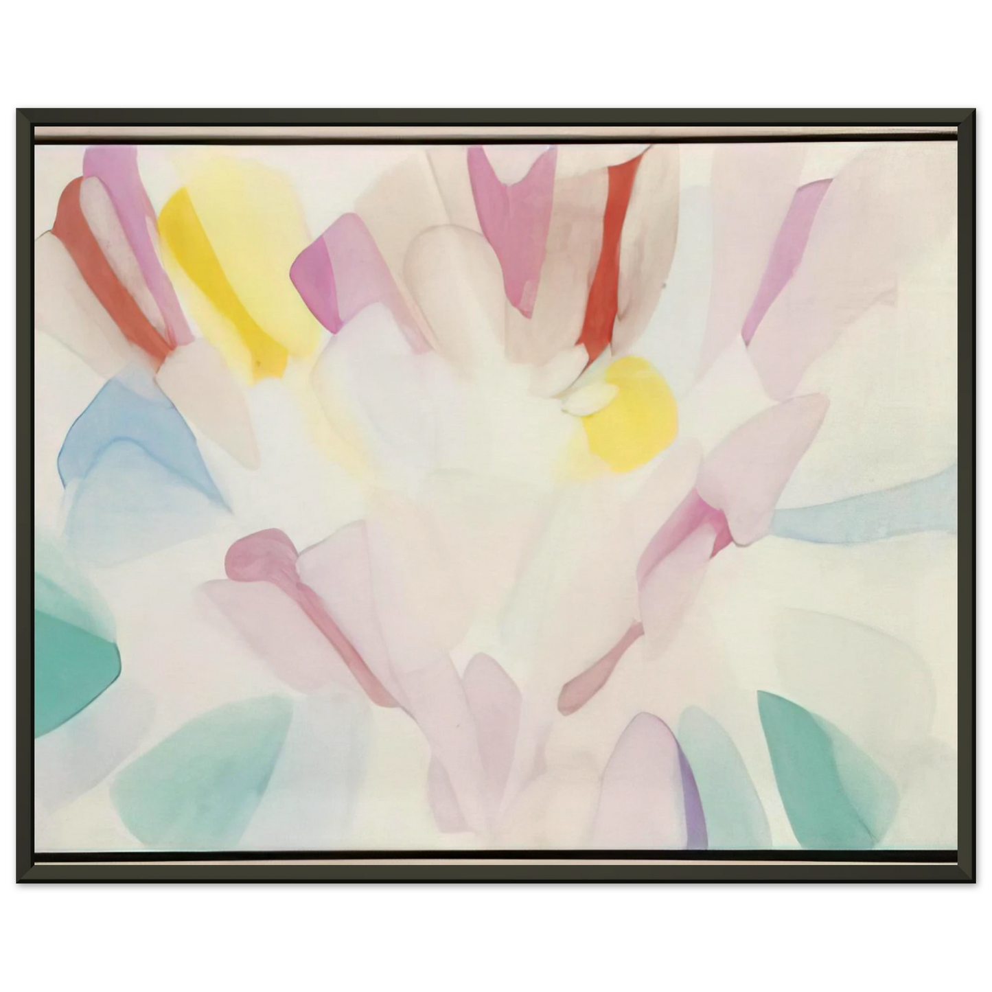 Alice Baber Music of the Jaguar Framed Art Print - Aluminum Frame - 60x80 cm / 24x32 inches