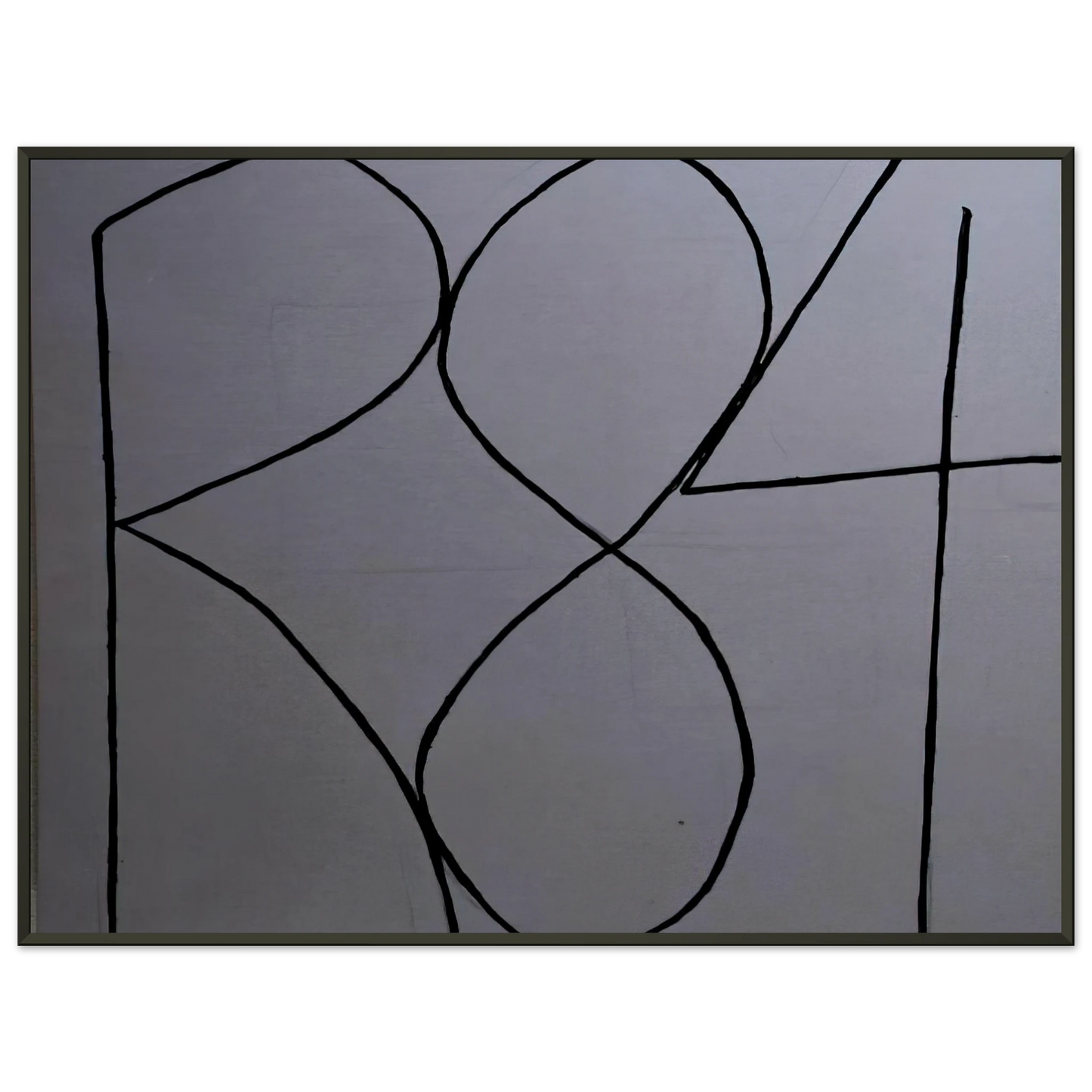 Robert Ryman Spectrum I Minimalism Framed Art Print - Aluminum Frame - 60x80 cm / 24x32 inches