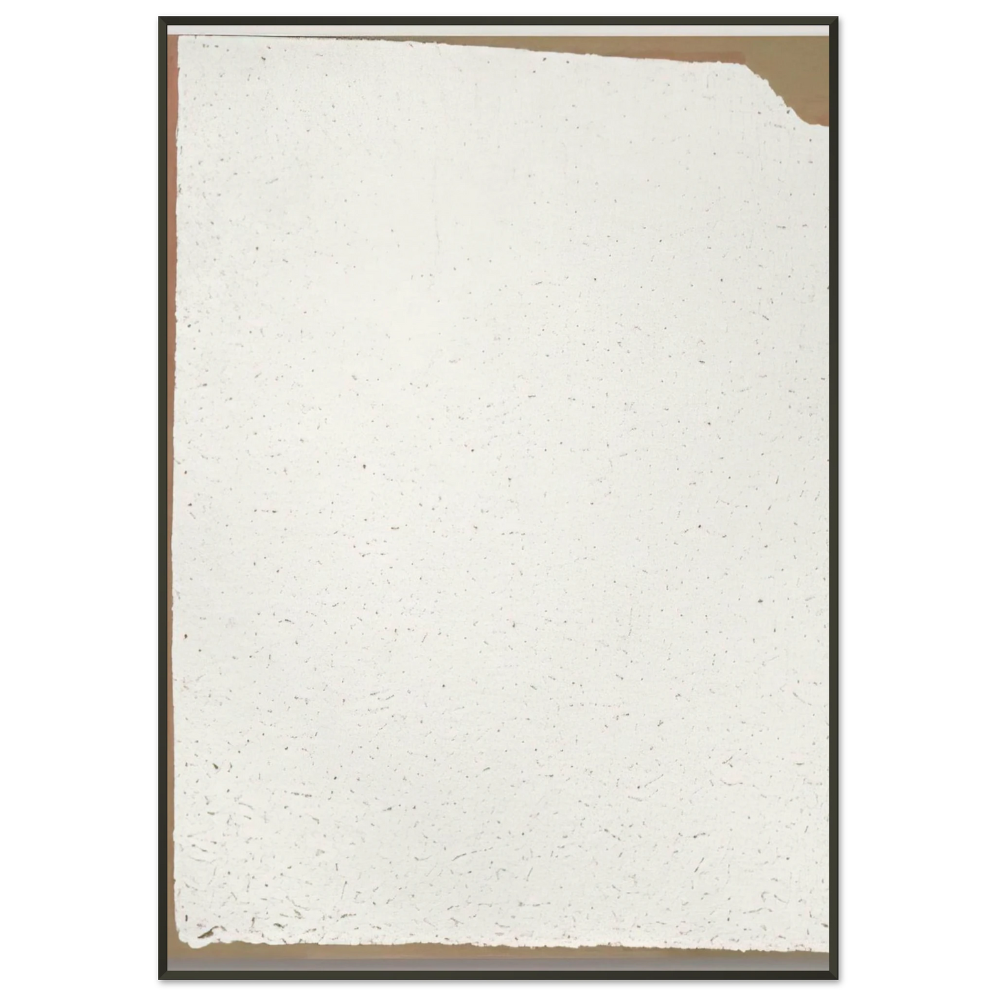 Robert Ryman Convention Framed Art Print - Aluminum Frame - 21x29.7 cm / 8x12"