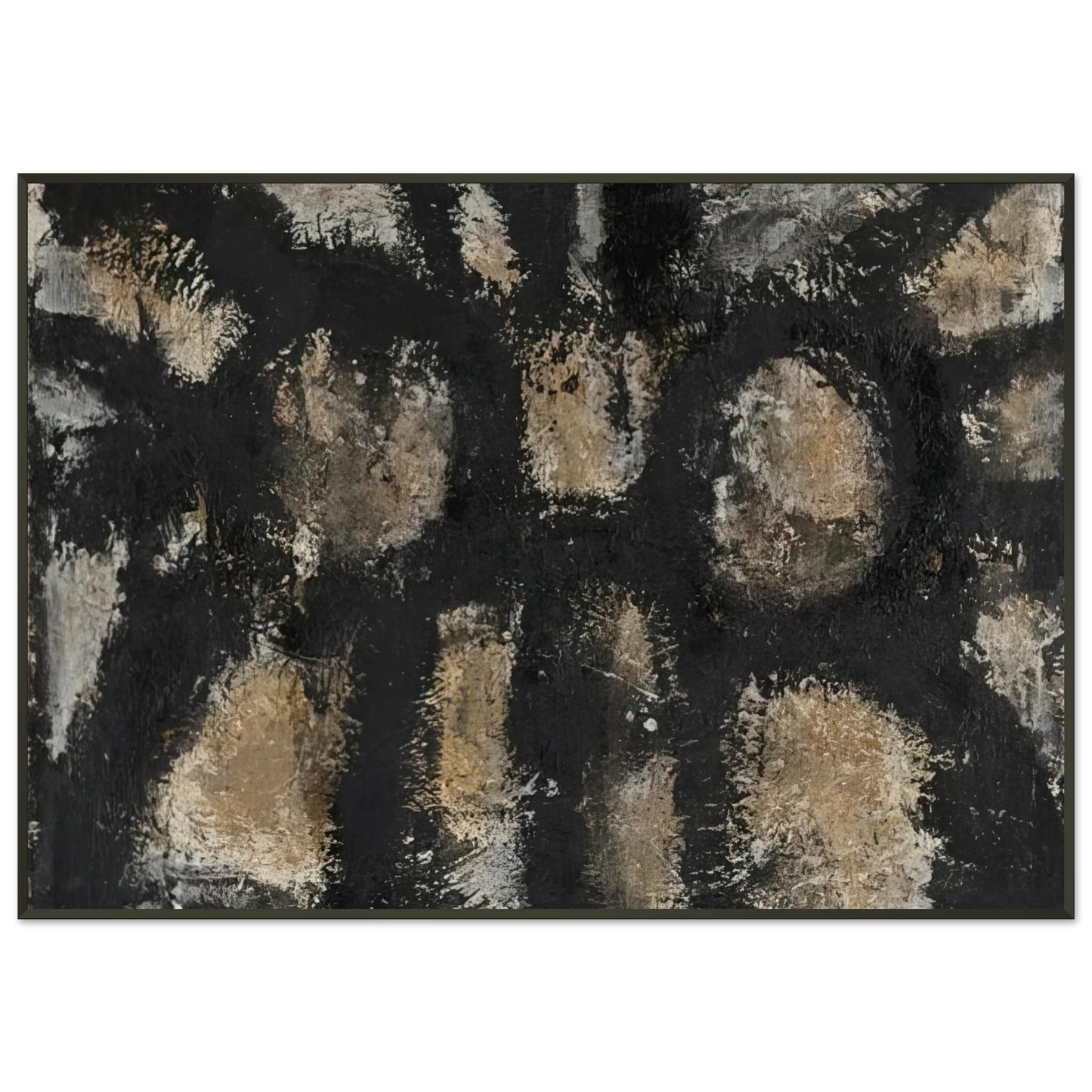 Cy Twombly Myo Framed Art Print - Aluminum Frame - 21x29.7 cm / 8x12"
