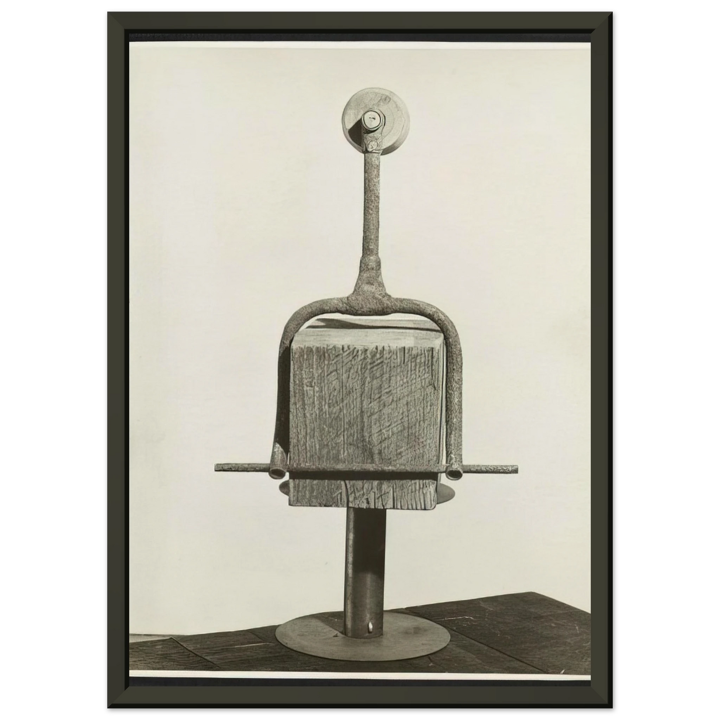 Louise Nevelson CLOWN TIGHT ROPE WALKER 1942 Framed Art Print - Aluminum Frame - 60x80 cm / 24x32 inches