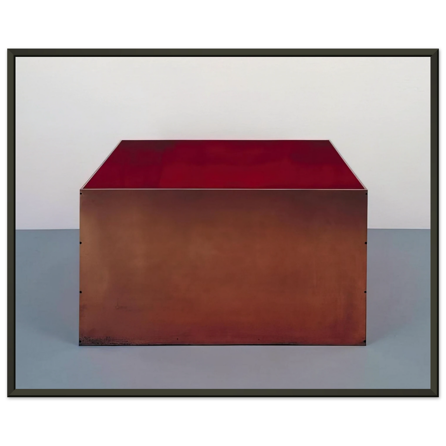 Donald Judd Untitled 1972 Framed Art Print - Aluminum Frame - 40x50 cm / 16x20 inches